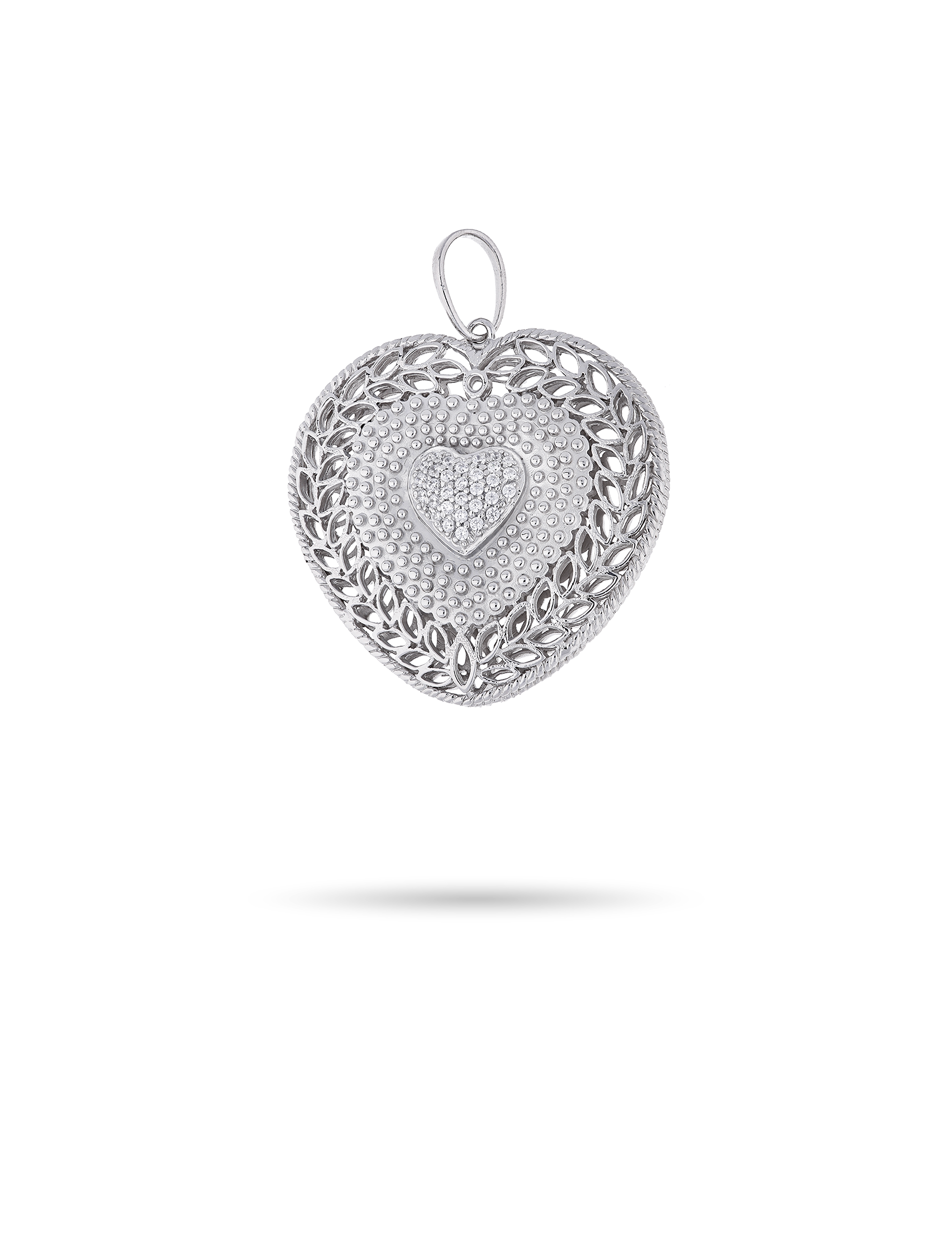 Anhaenger Herz 925 Silber mit Zirkonia_92496_2
