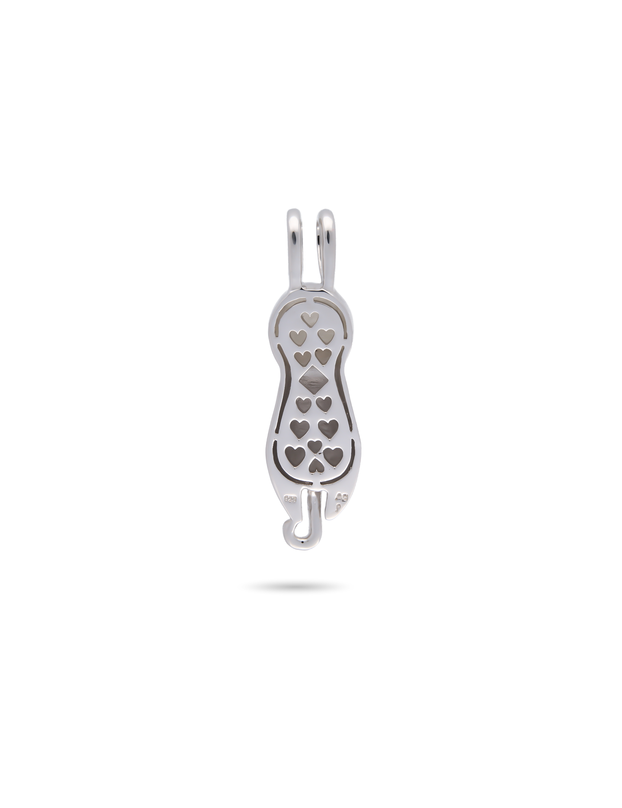 Anhaenger Katze 925 Silber rhodiniert 26789_4