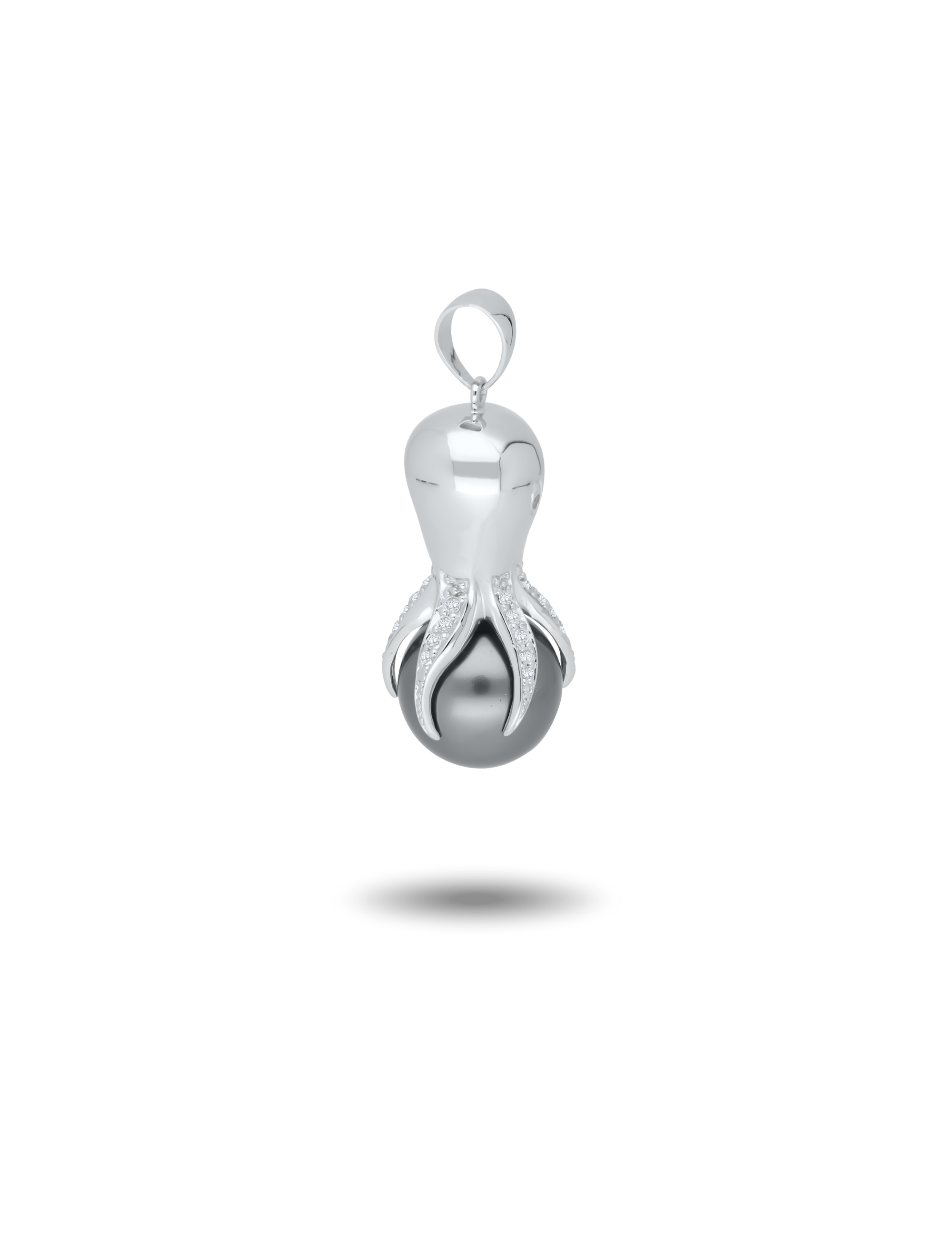 #Muschelkernperle_anthrazit