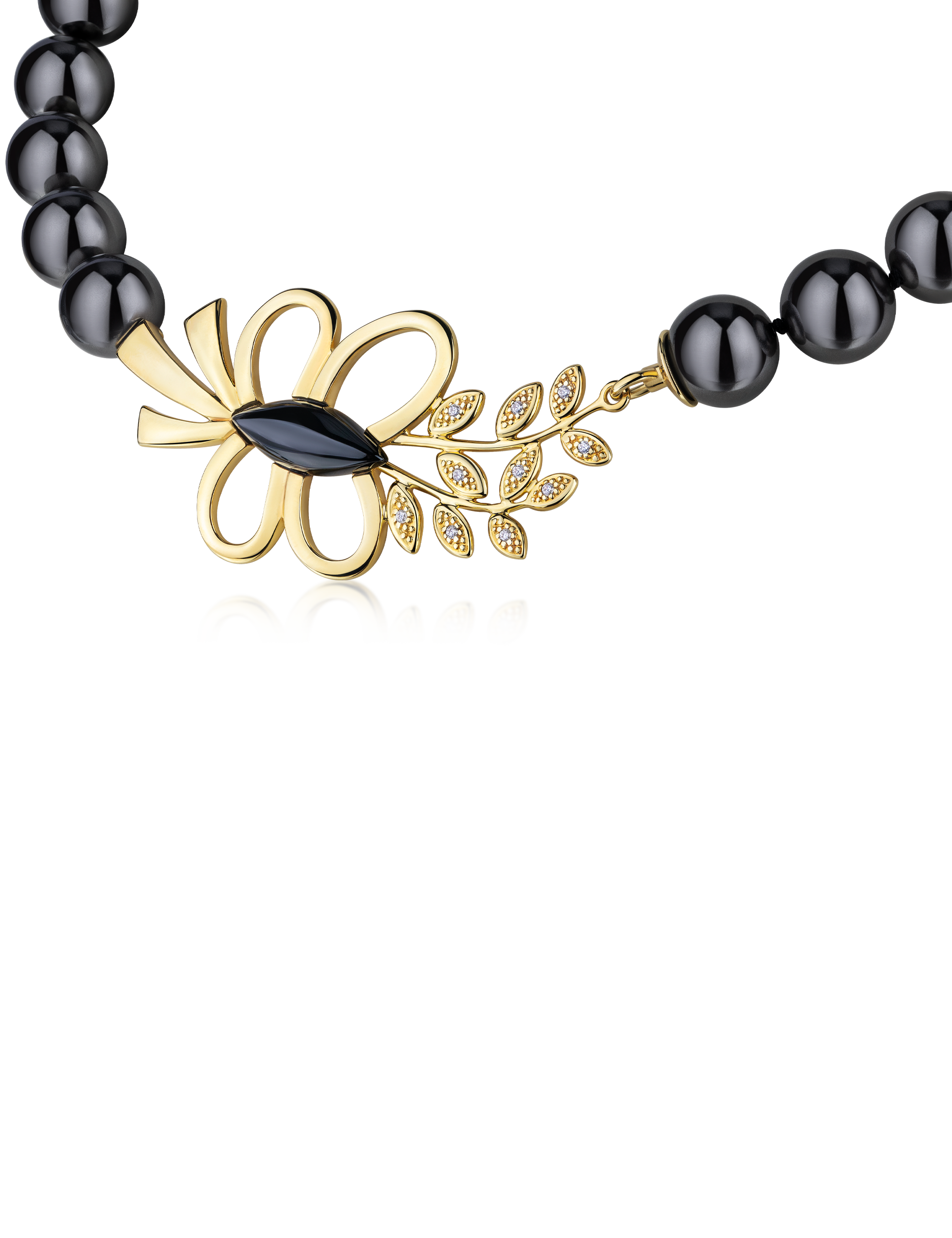 Collier Schmetterling mit Magnetschliesse 50cm 45567_2