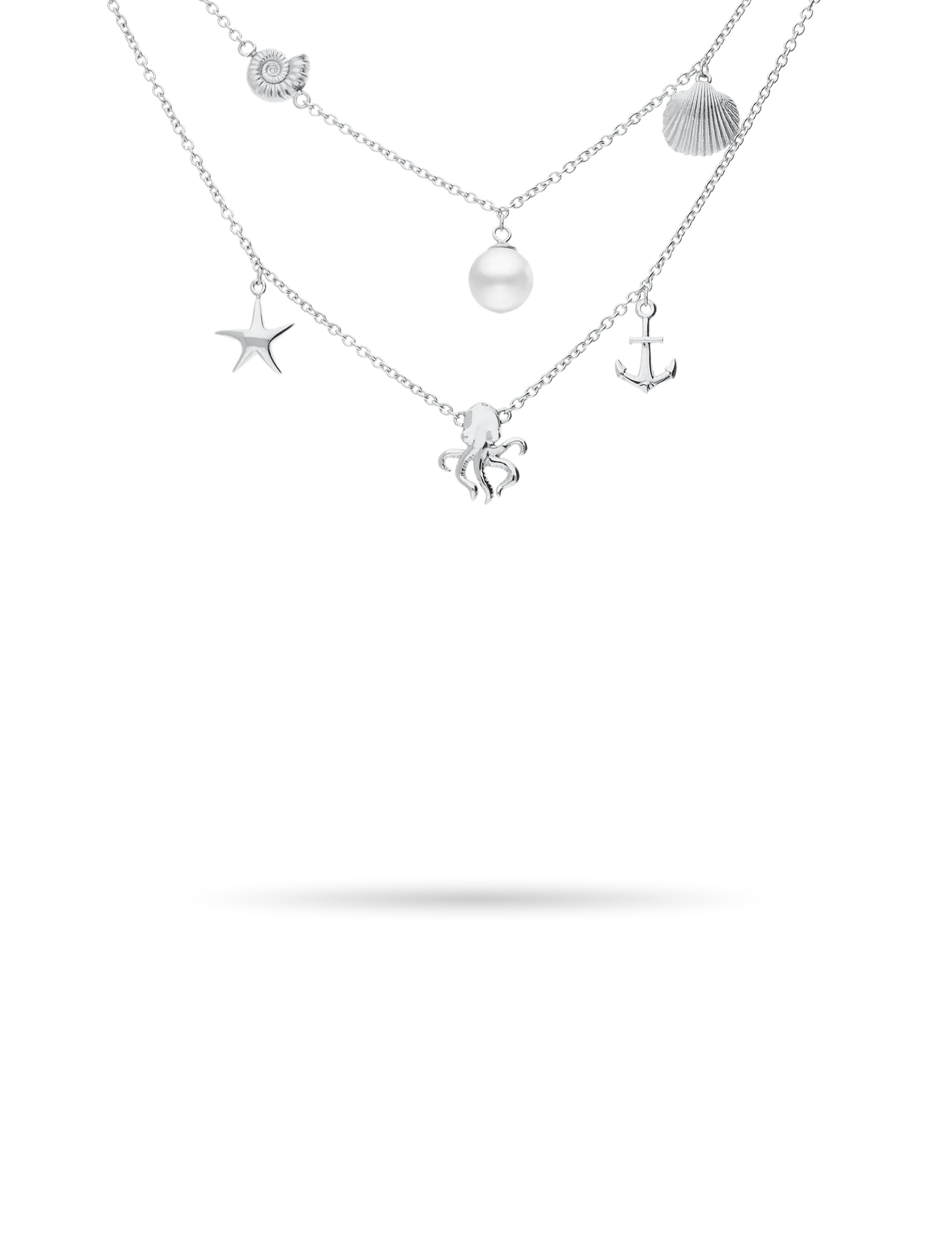 Collier doppelreihig "Sea World"