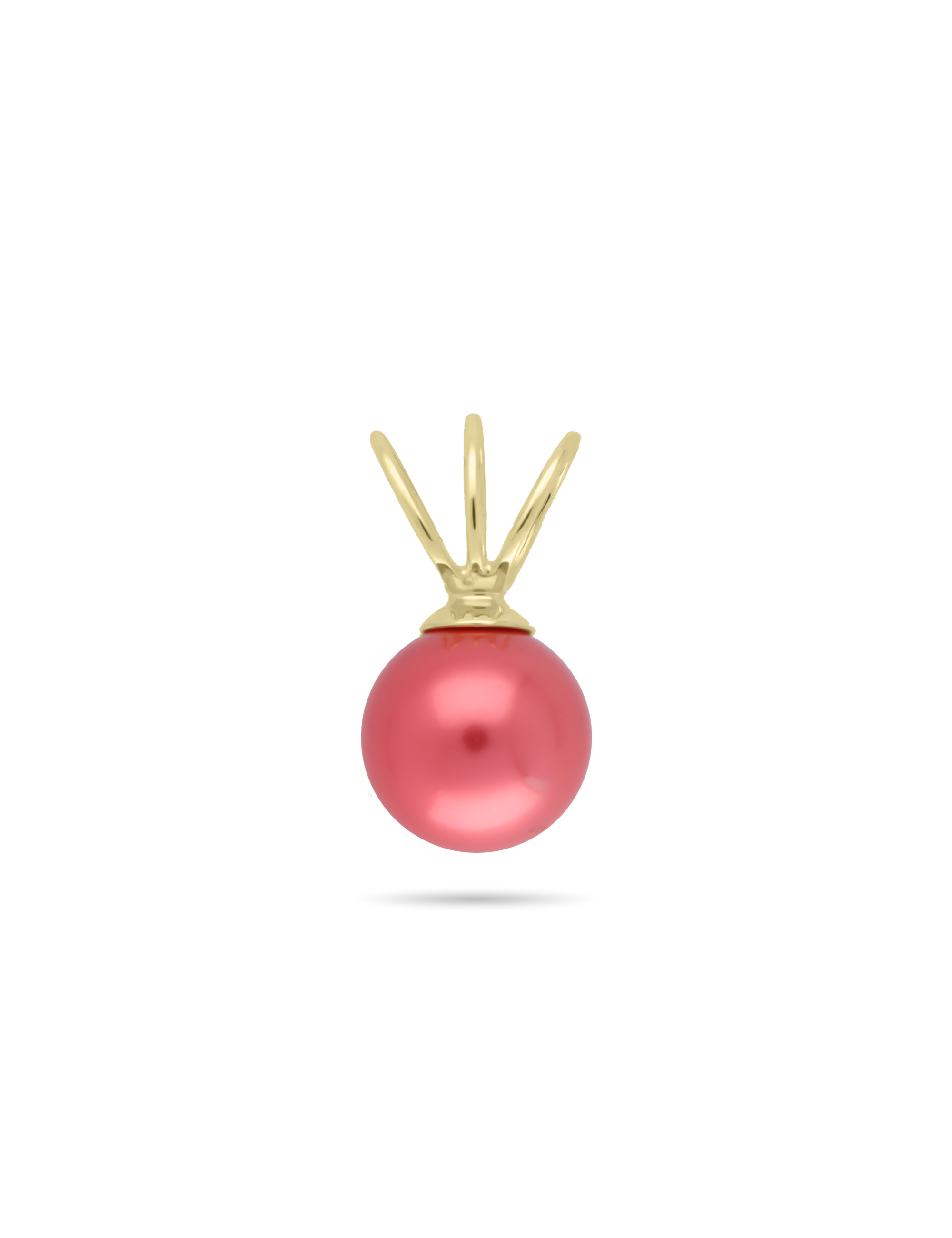 #Muschelkernperle_rot