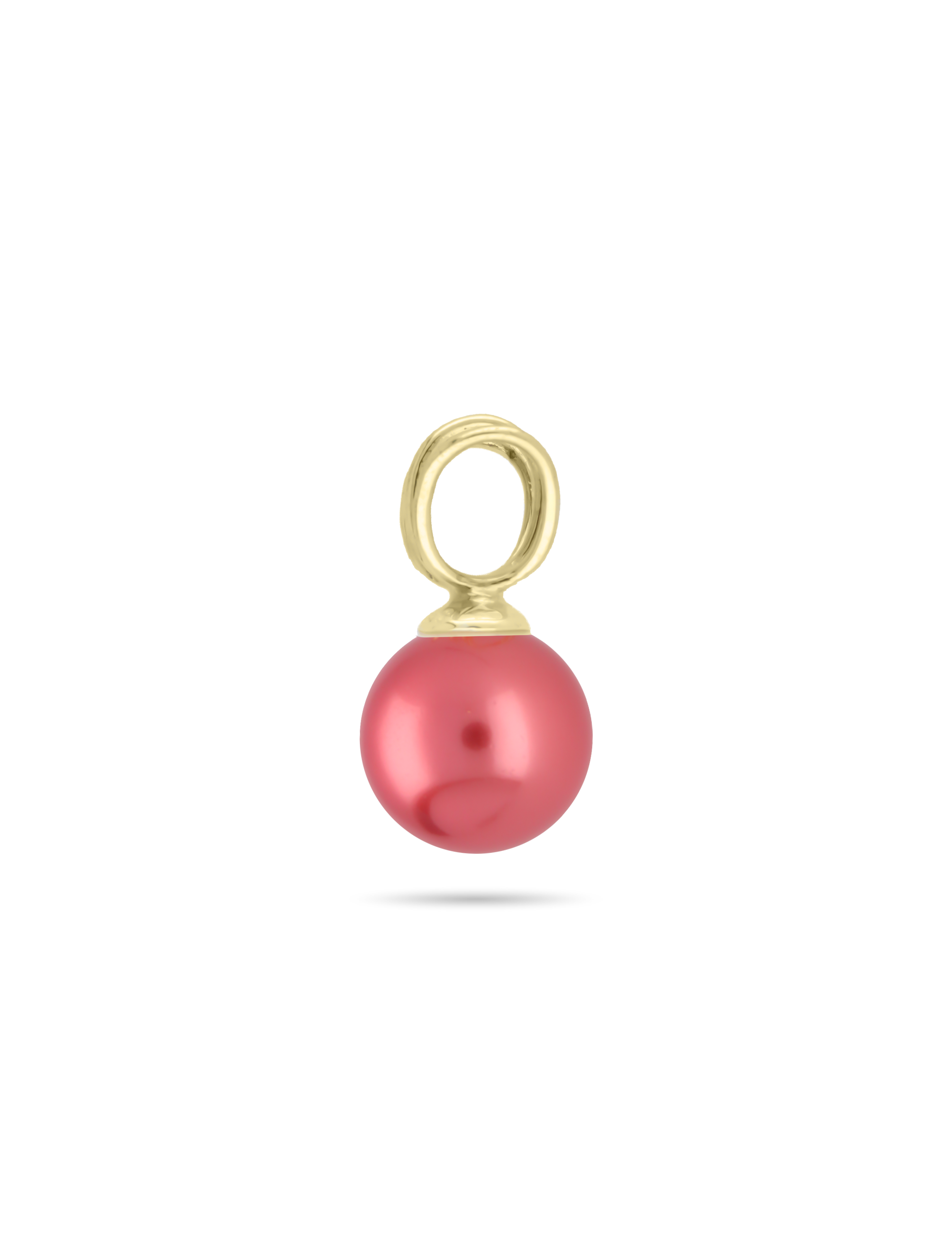 #Muschelkernperle_rot