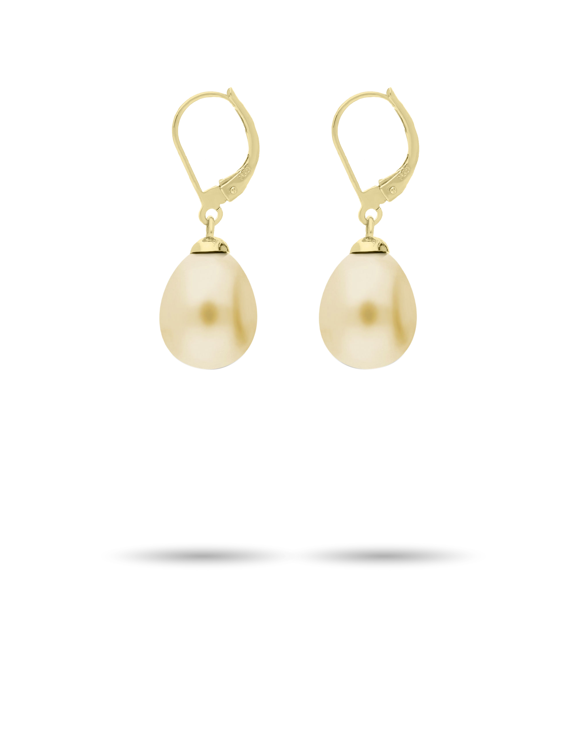 #Muschelkernperle_champagner