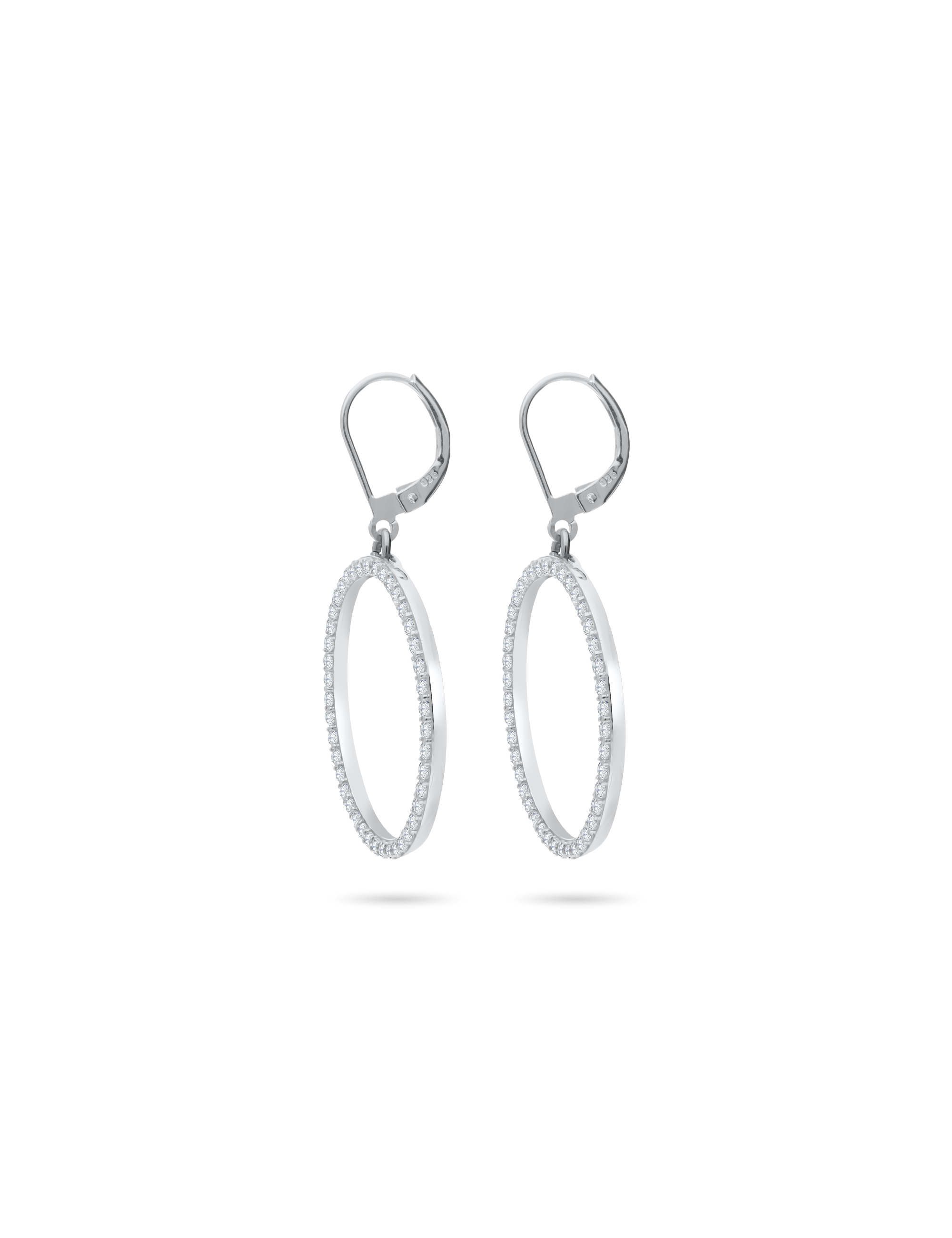 Ohrhaenger 925 Silber rhodiniert mit Zirkonia 36800_2