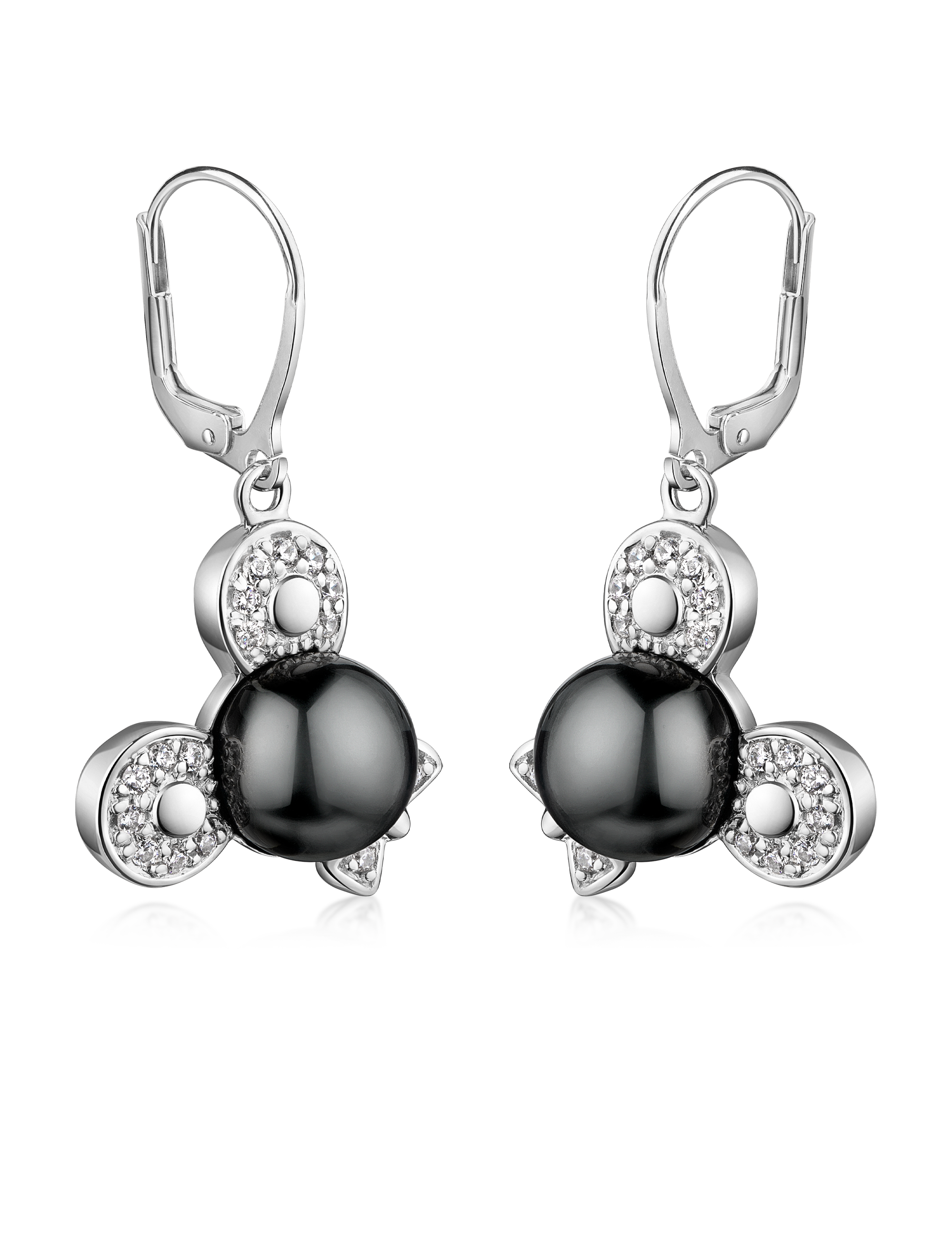 Ohrhaenger Mickey Mouse 925 Silber rhodiniert 37750_2