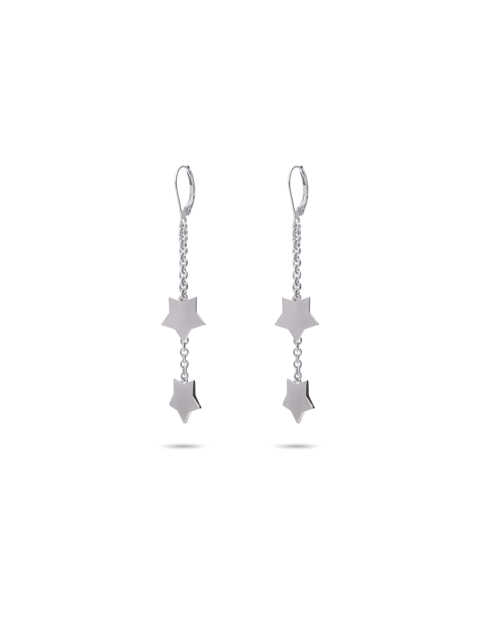 Ohrhaenger Sterne 925 Silber rhodiniert 36890_2