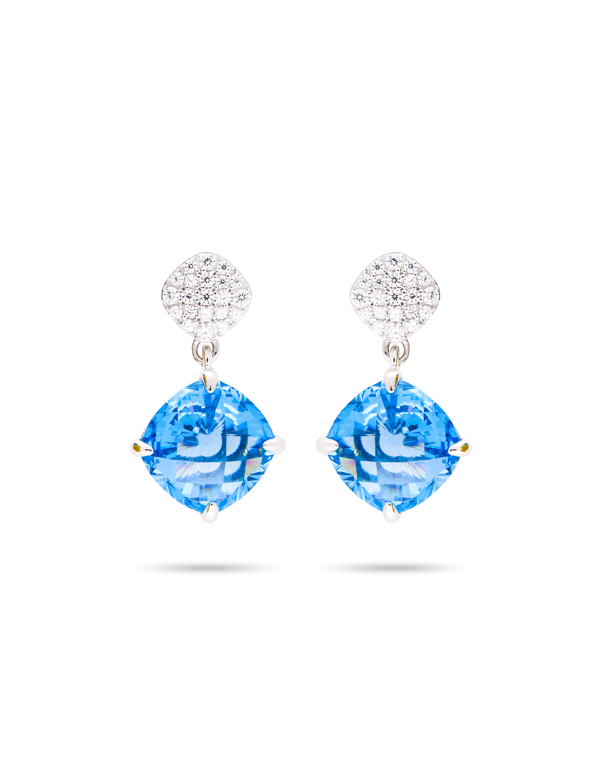 Ohrstecker, 925/- Silber mit Zirkonia
