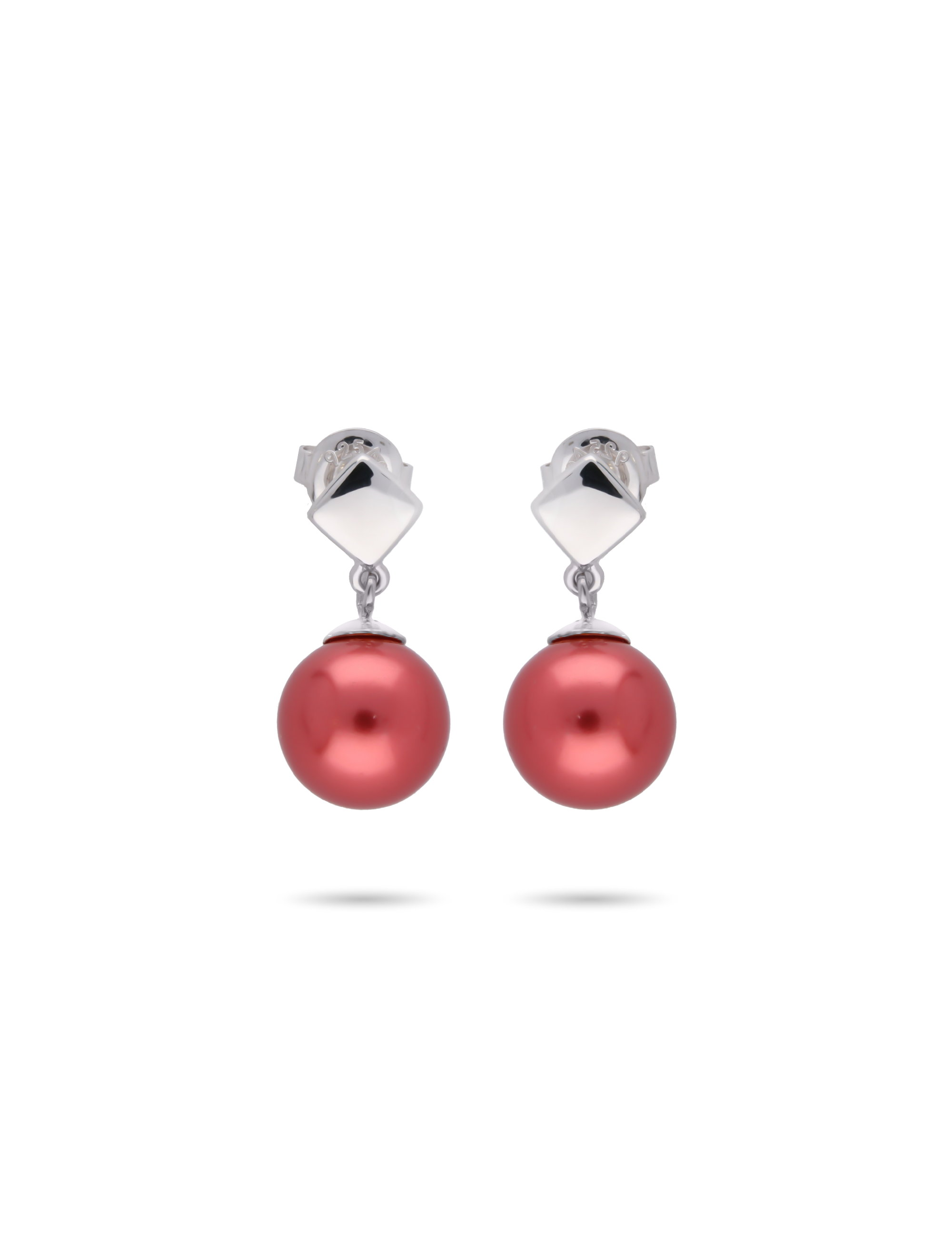#Muschelkernperle_rot