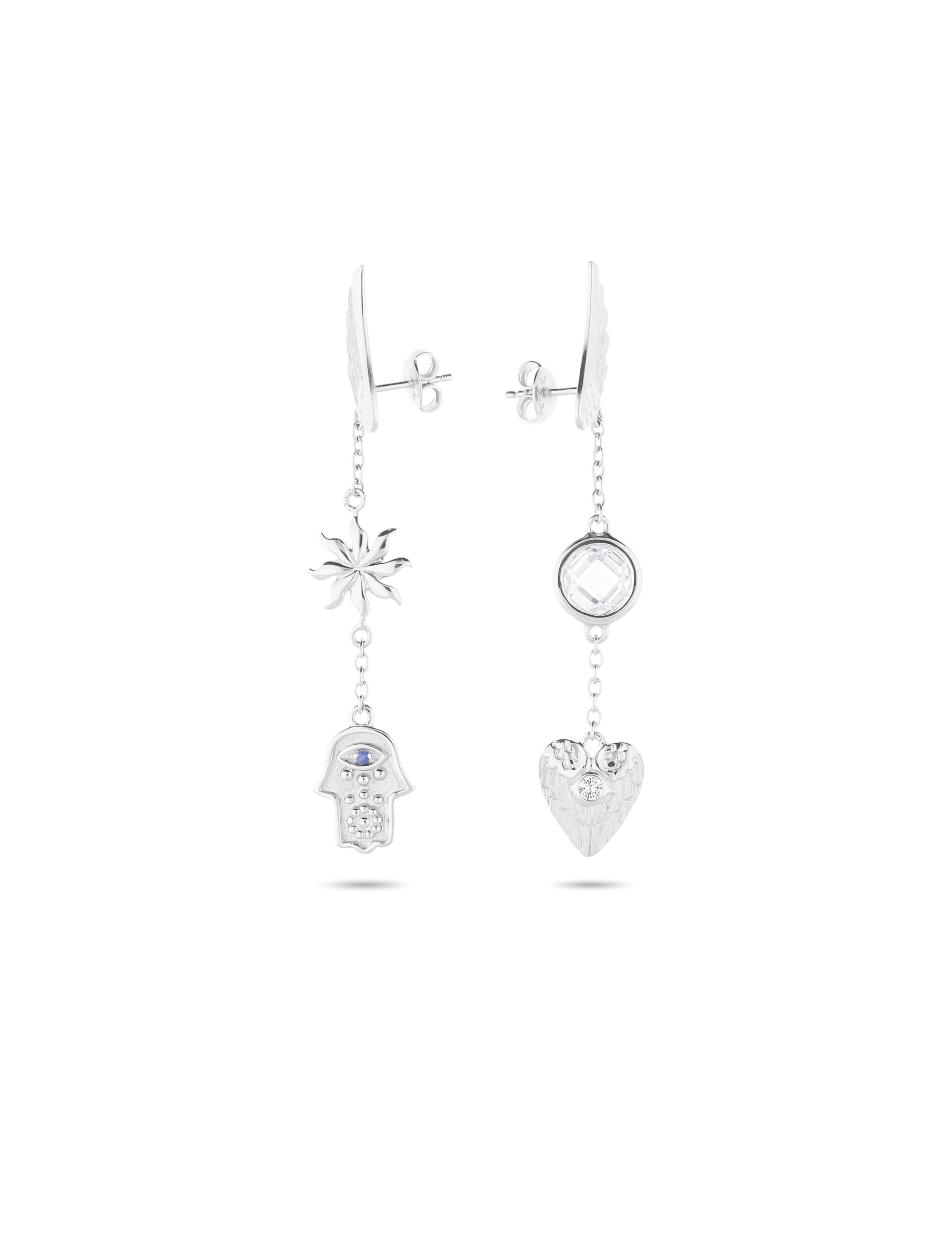 Ohrstecker 925 Silber rhodiniert mit Zirkonia 36659_2