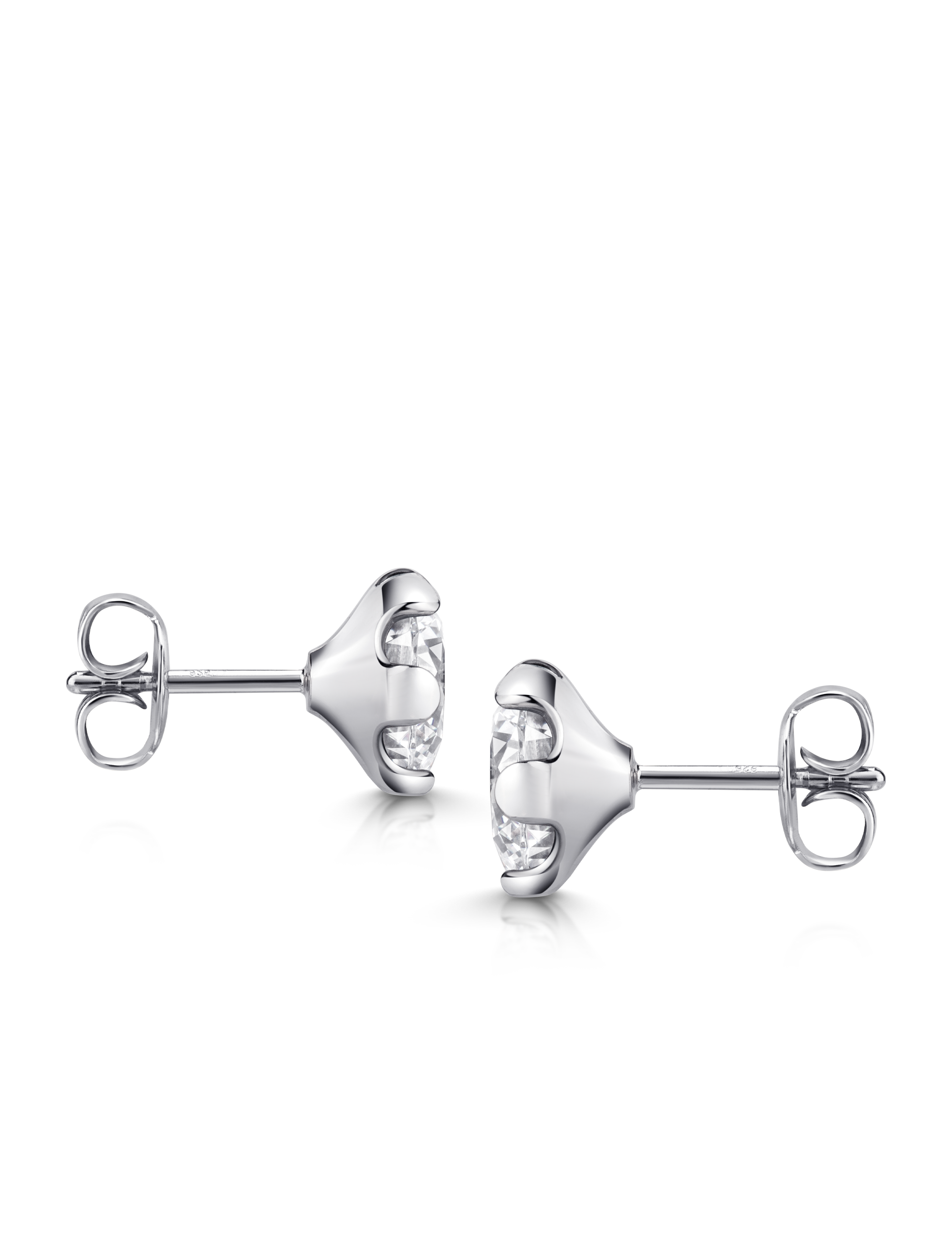 Ohrstecker 925 Silber rhodiniert mit Zirkonia 37642_3