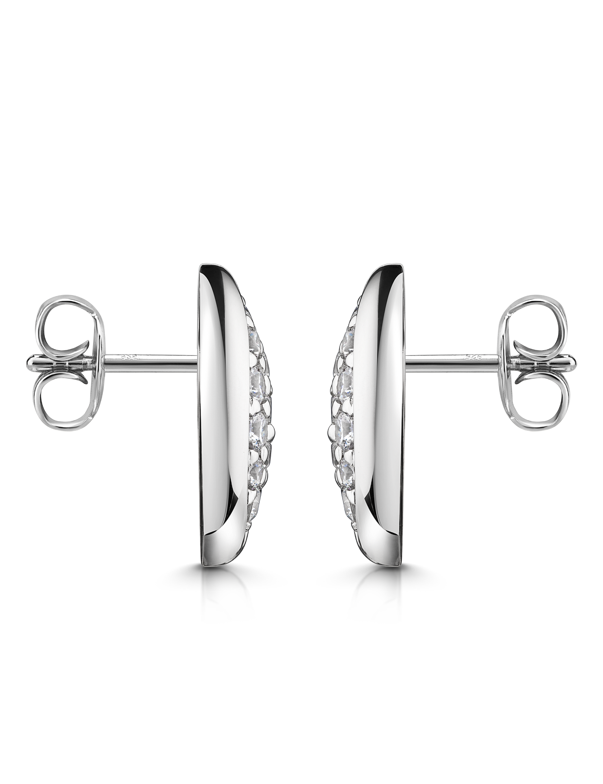 Ohrstecker 925 Silber rhodiniert mit Zirkonia 37770_2