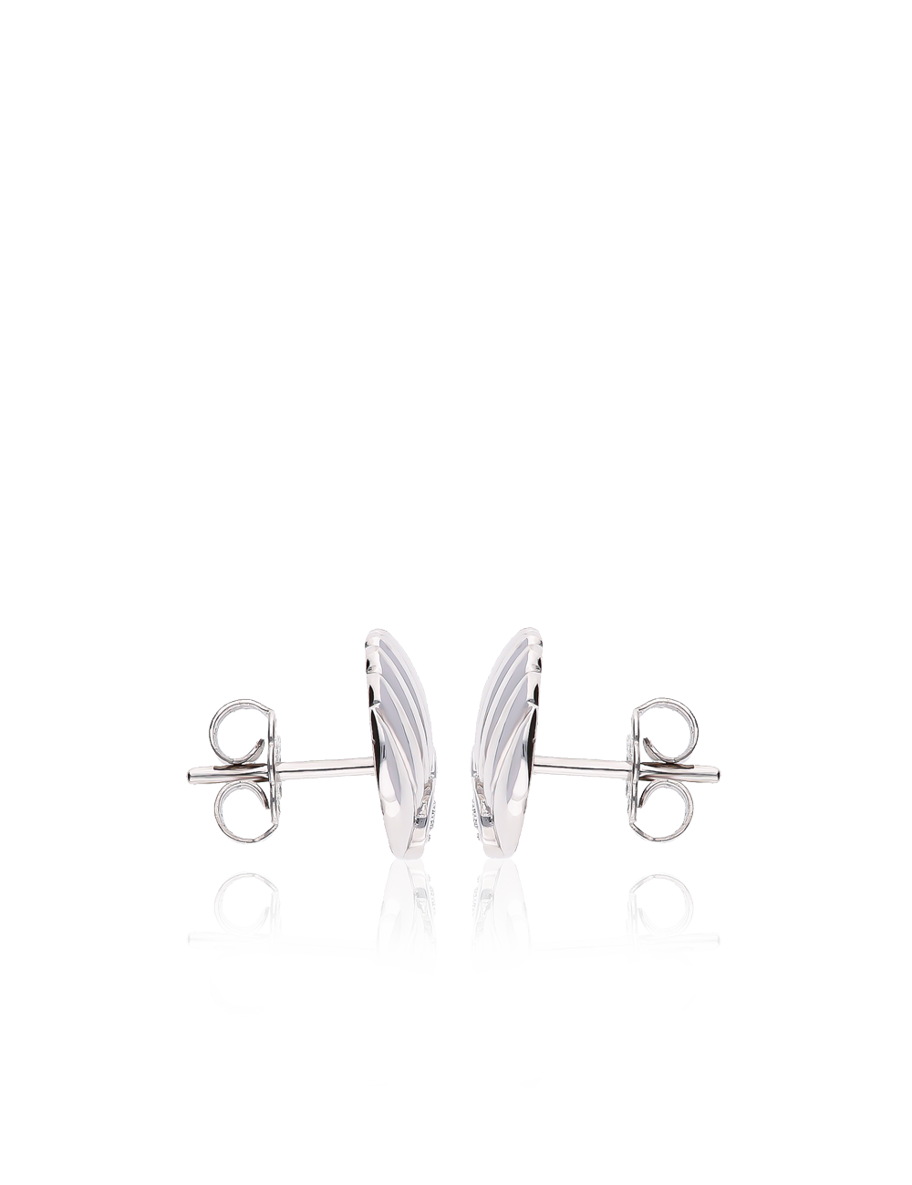 Ohrstecker Muschel Silber rhodiniert 93172_2