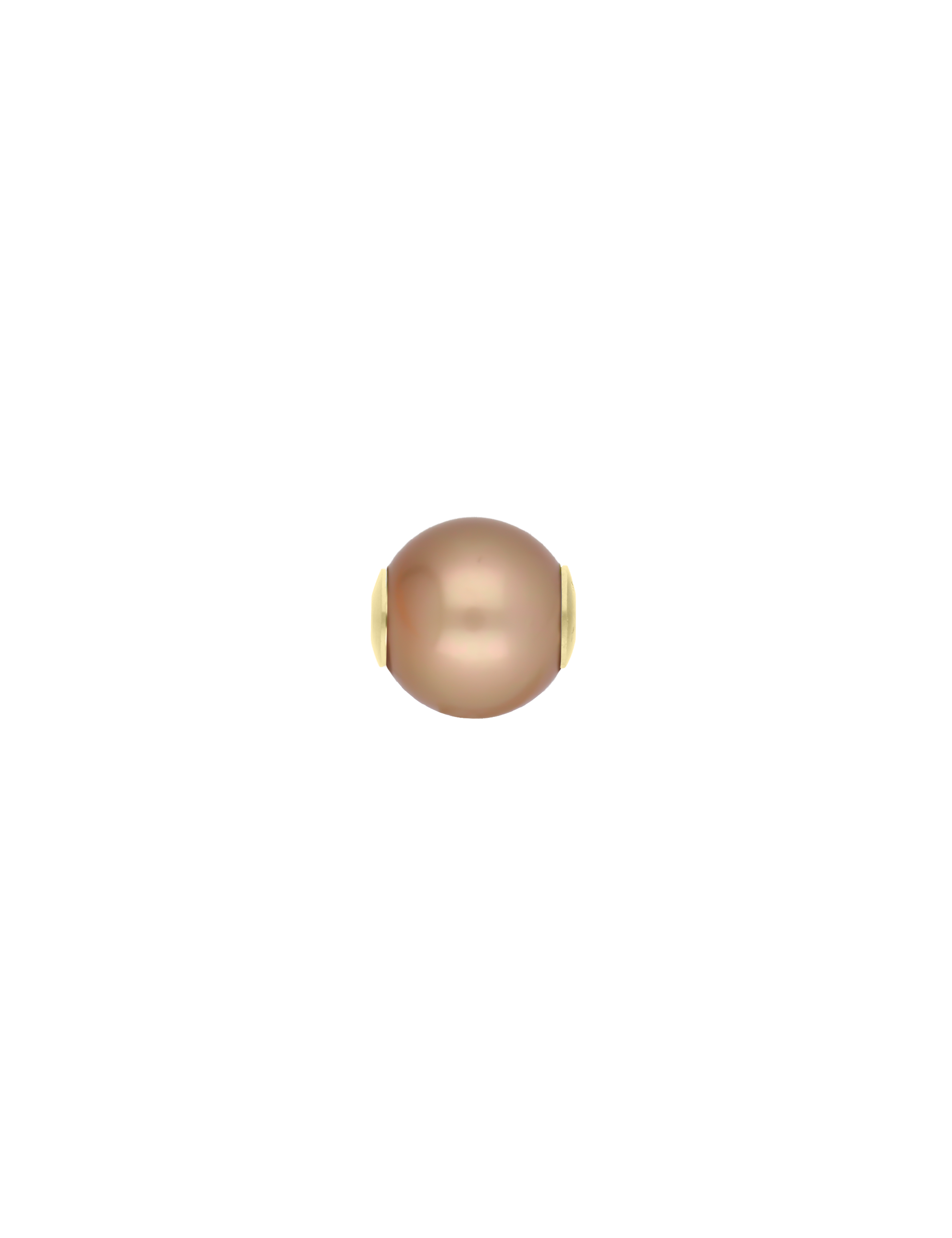 #Muschelkernperle_gold-peacock