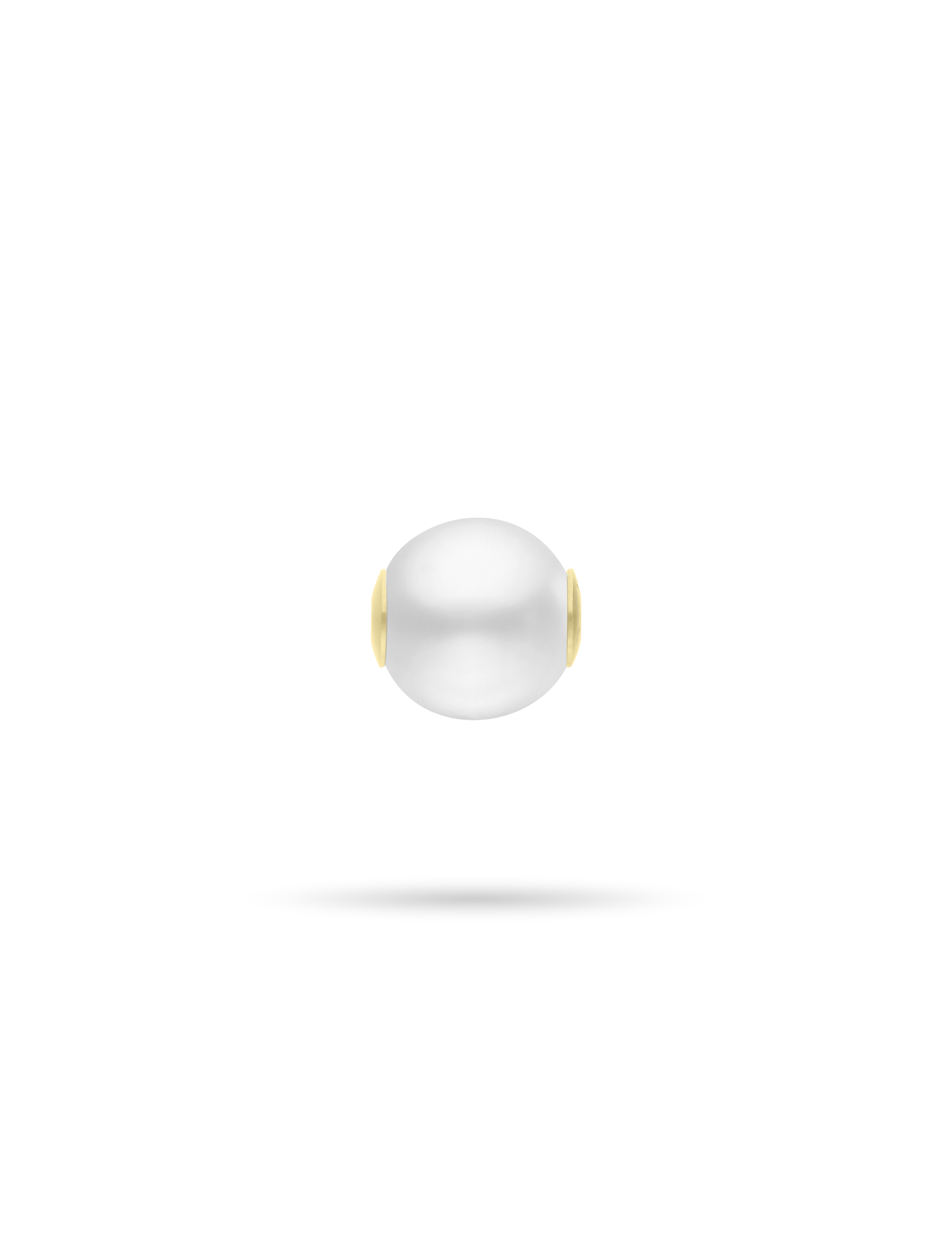 #Muschelkernperle_weiß