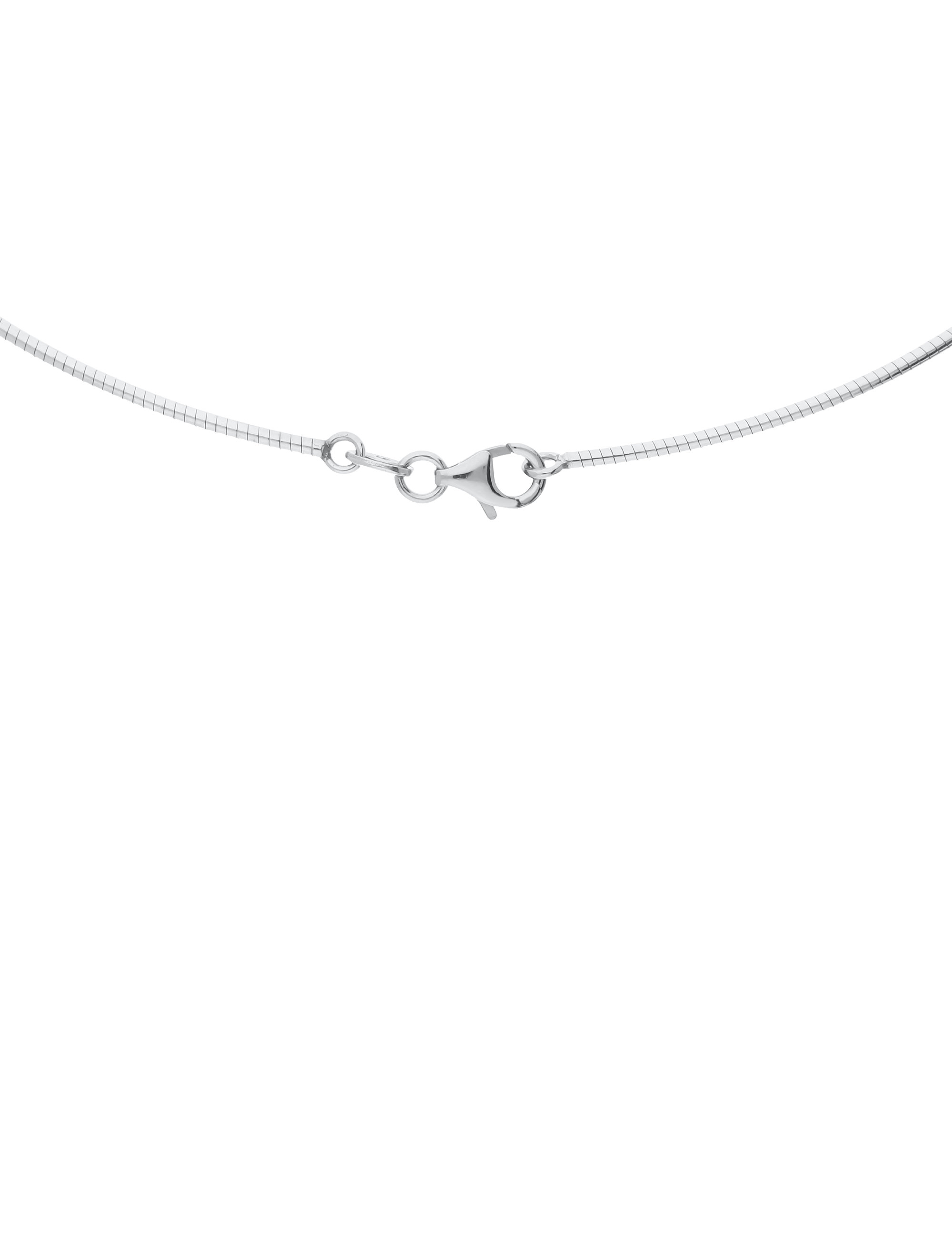 Omegareif mit Anhaenger 925 Silber 43cm 92218_2