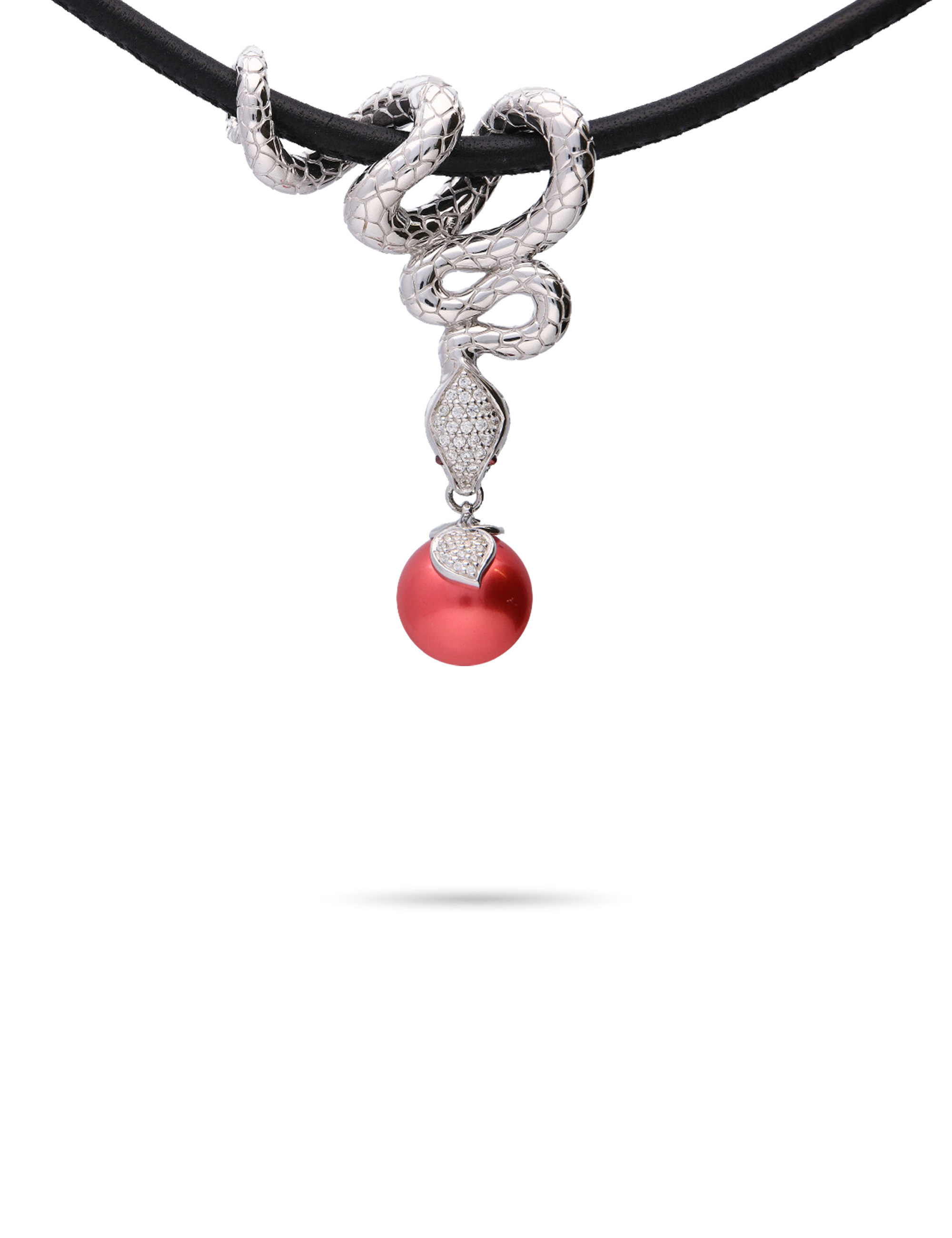 Paradise Collier Schlange, 925/- Silber rhodiniert