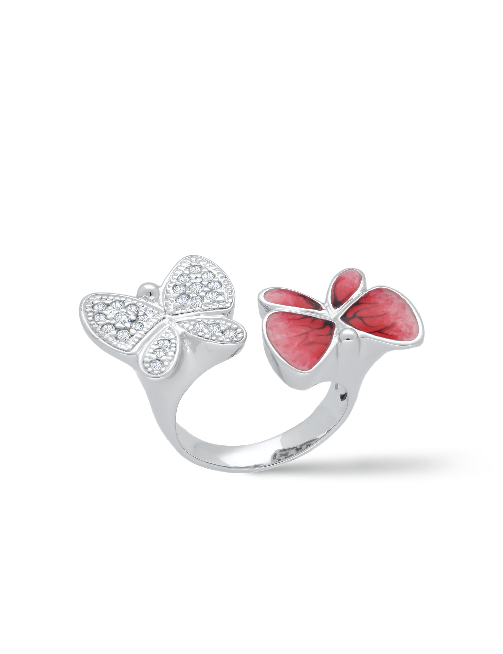 Paradise Ring Schmetterling 925 Silber mit Zirkonia_16706_2