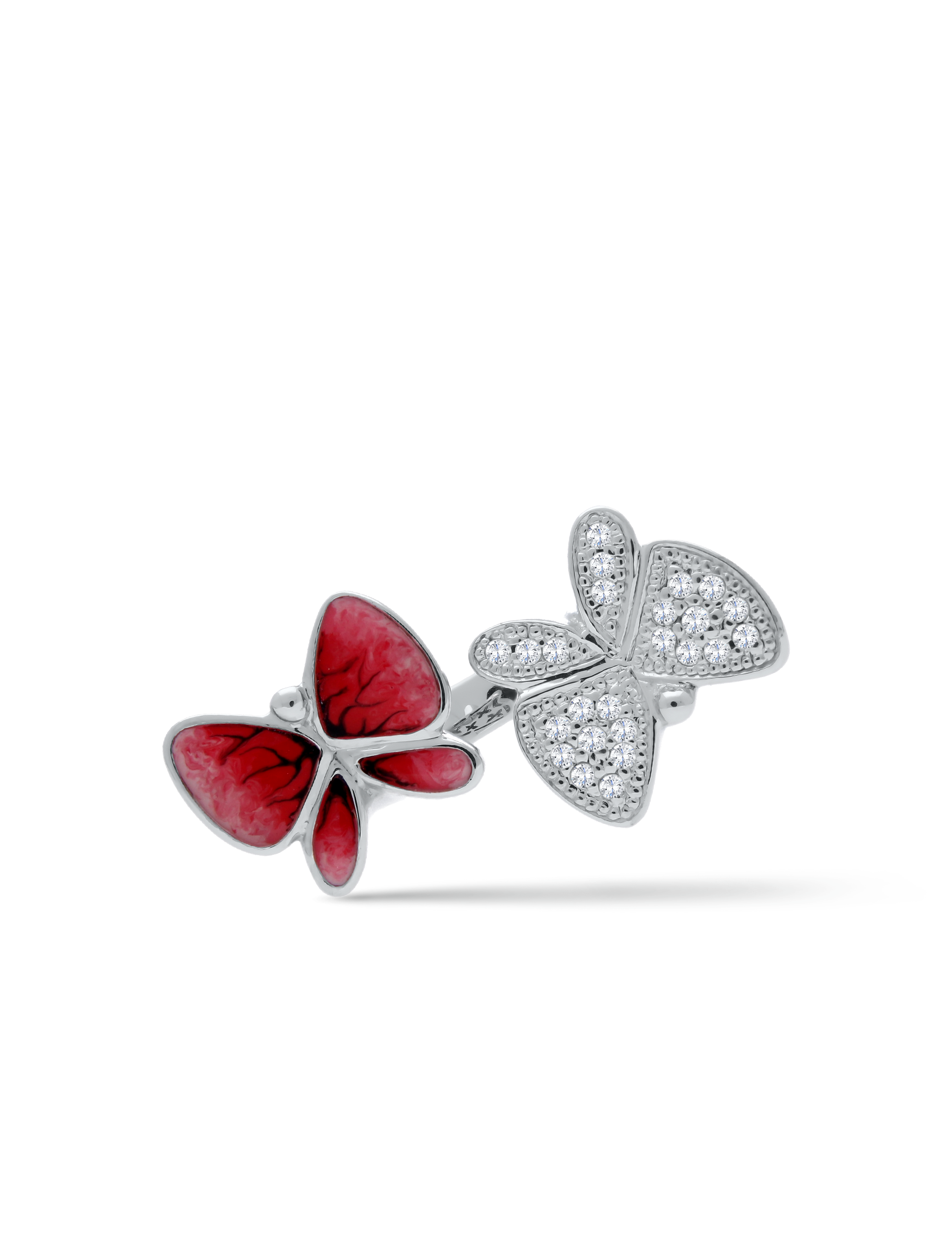Paradise Ring Schmetterling 925 Silber mit Zirkonia_16706_4
