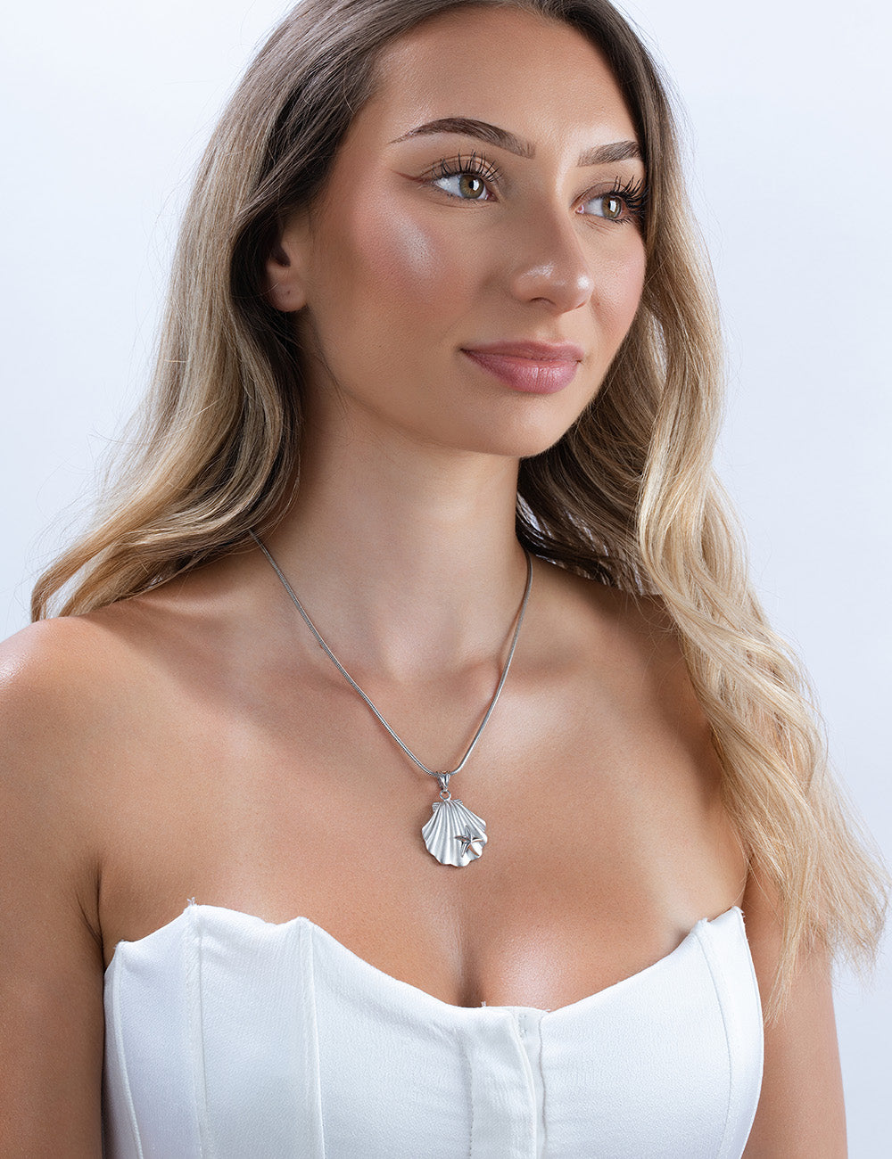 Anhänger "Muschel" 925/- Silber