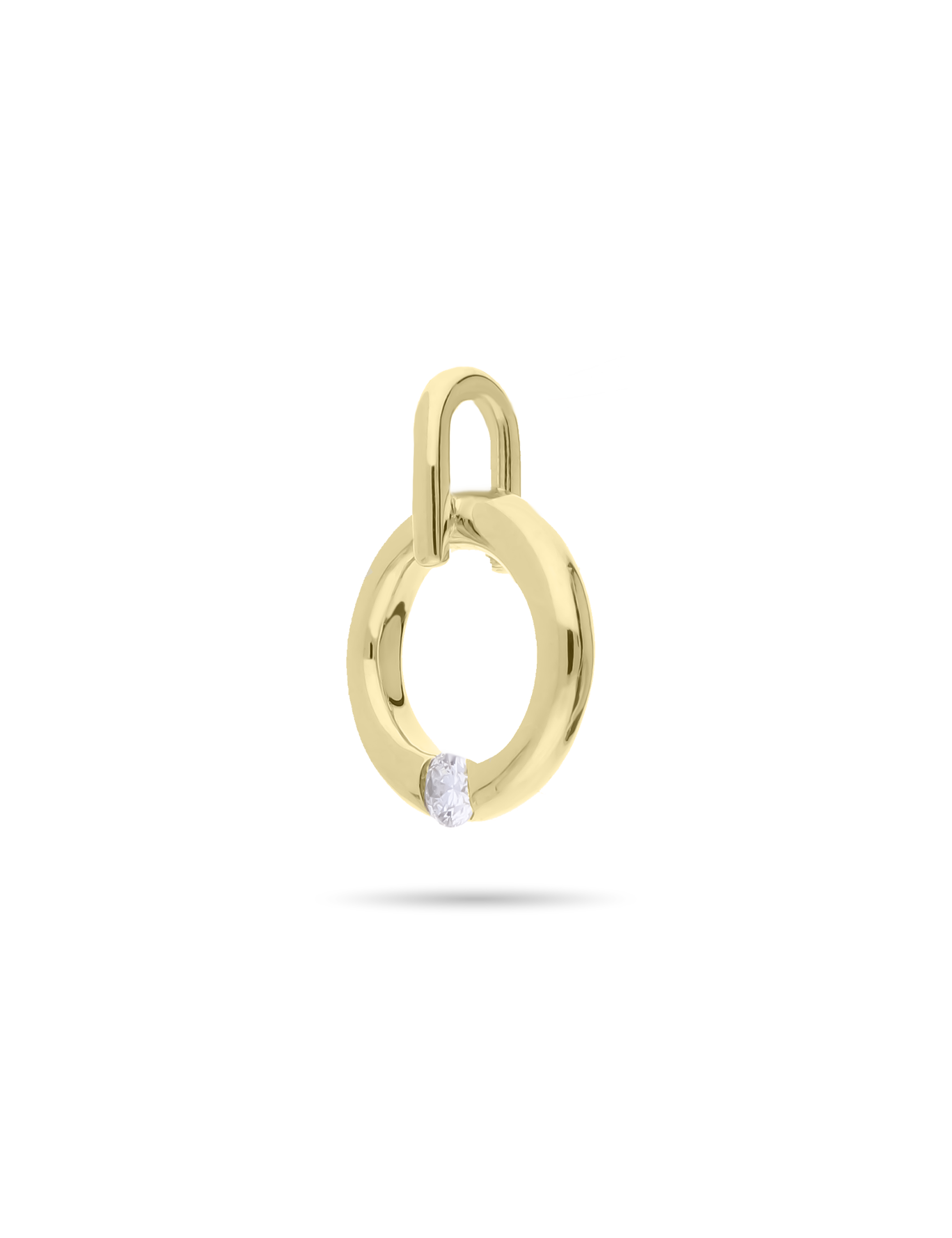 Premium Anhaenger 585 Gelbgold mit Diamant 0.15 Karat 24912_2