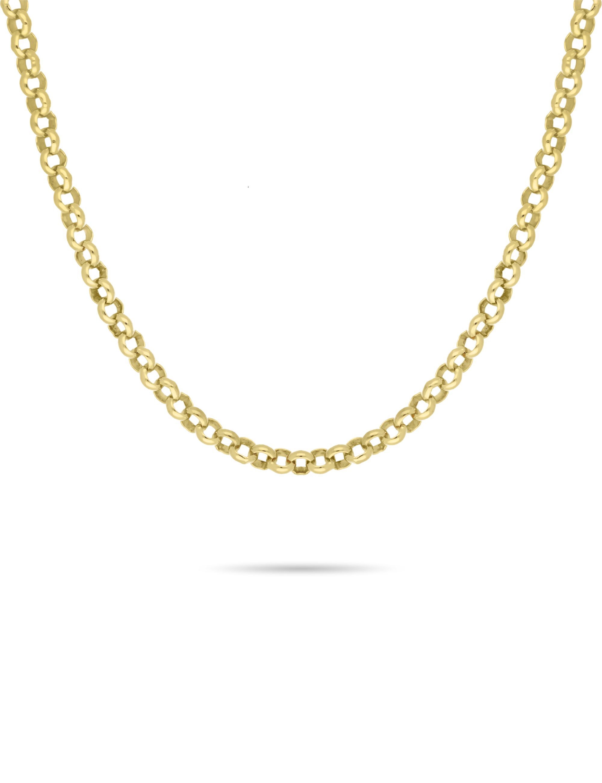 Premium Collier, Erbskette 585/- Gelbgold 45cm