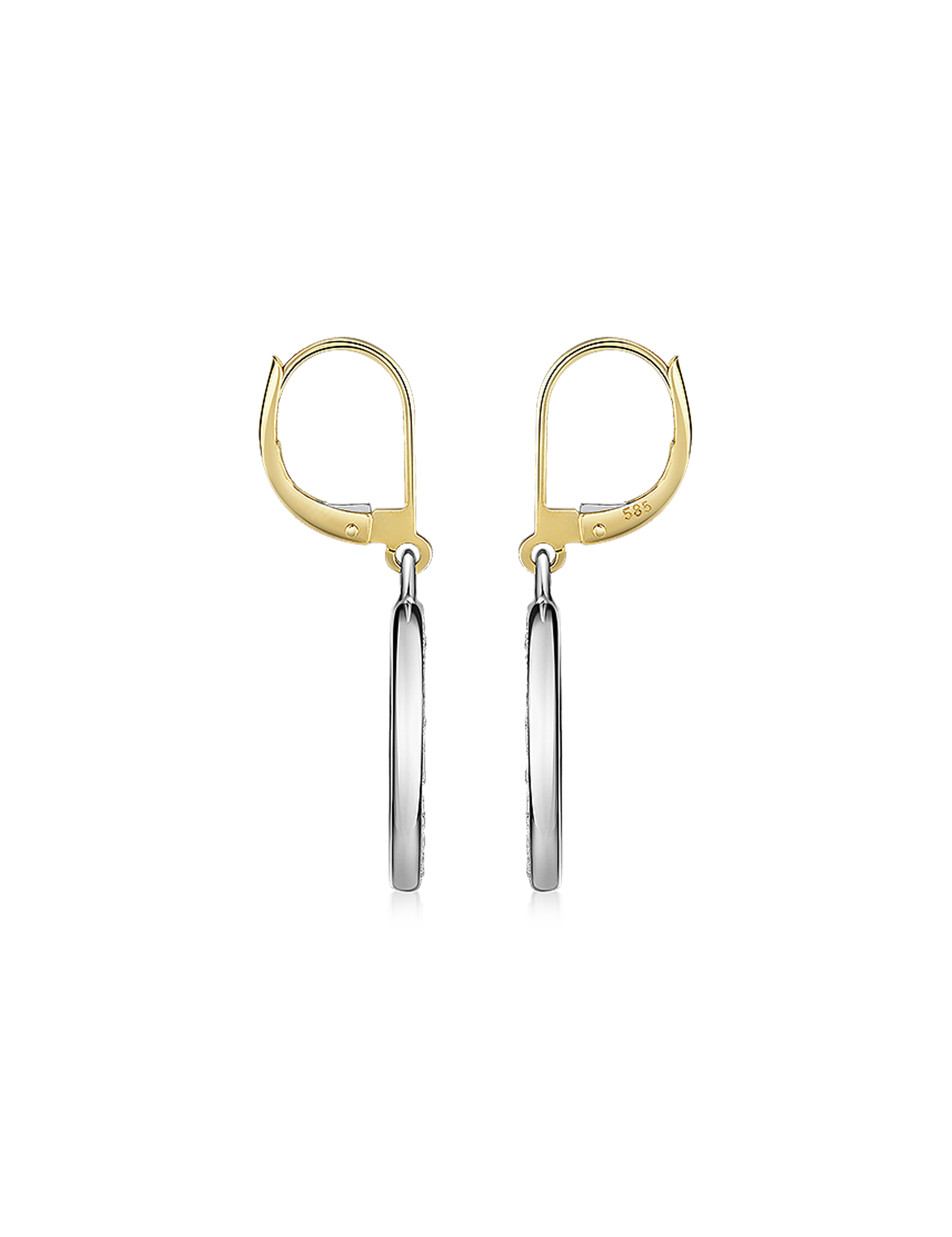 Premium Ohrhaenger Gelbgold mit Diamanten 36266_02