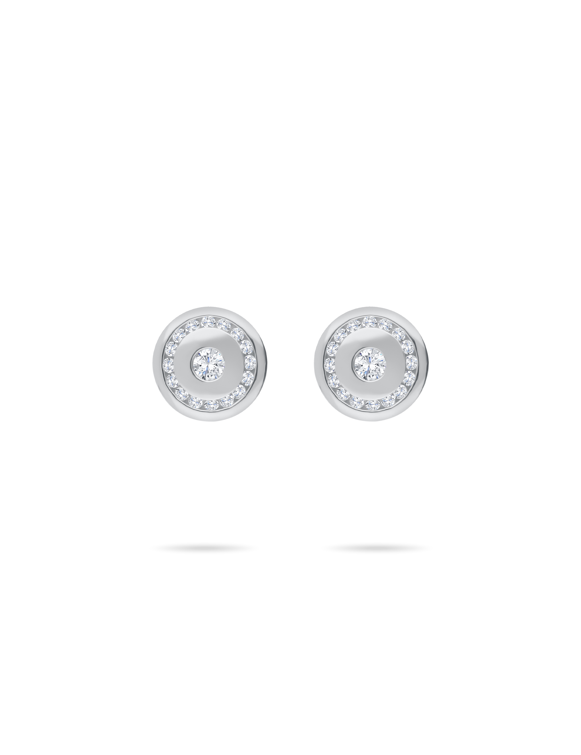 Premium Ohrstecker, Weißgold mit Diamanten 0,52 Karat
