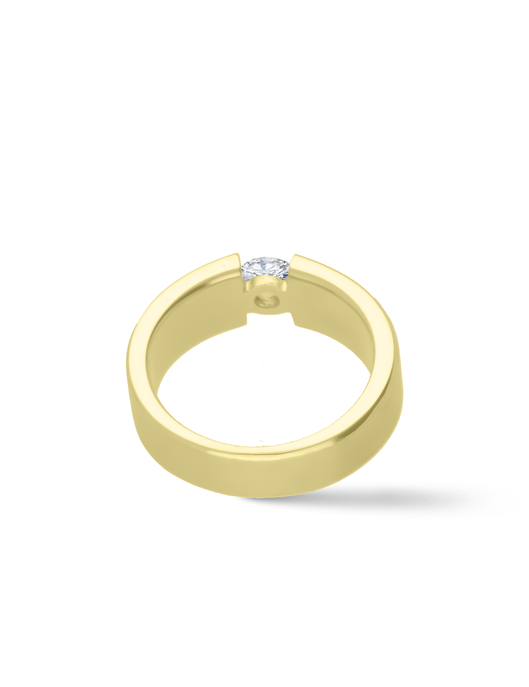 Premium Ring 585 Gelbgold mit Diamanten 0.40 Karat 17869_2