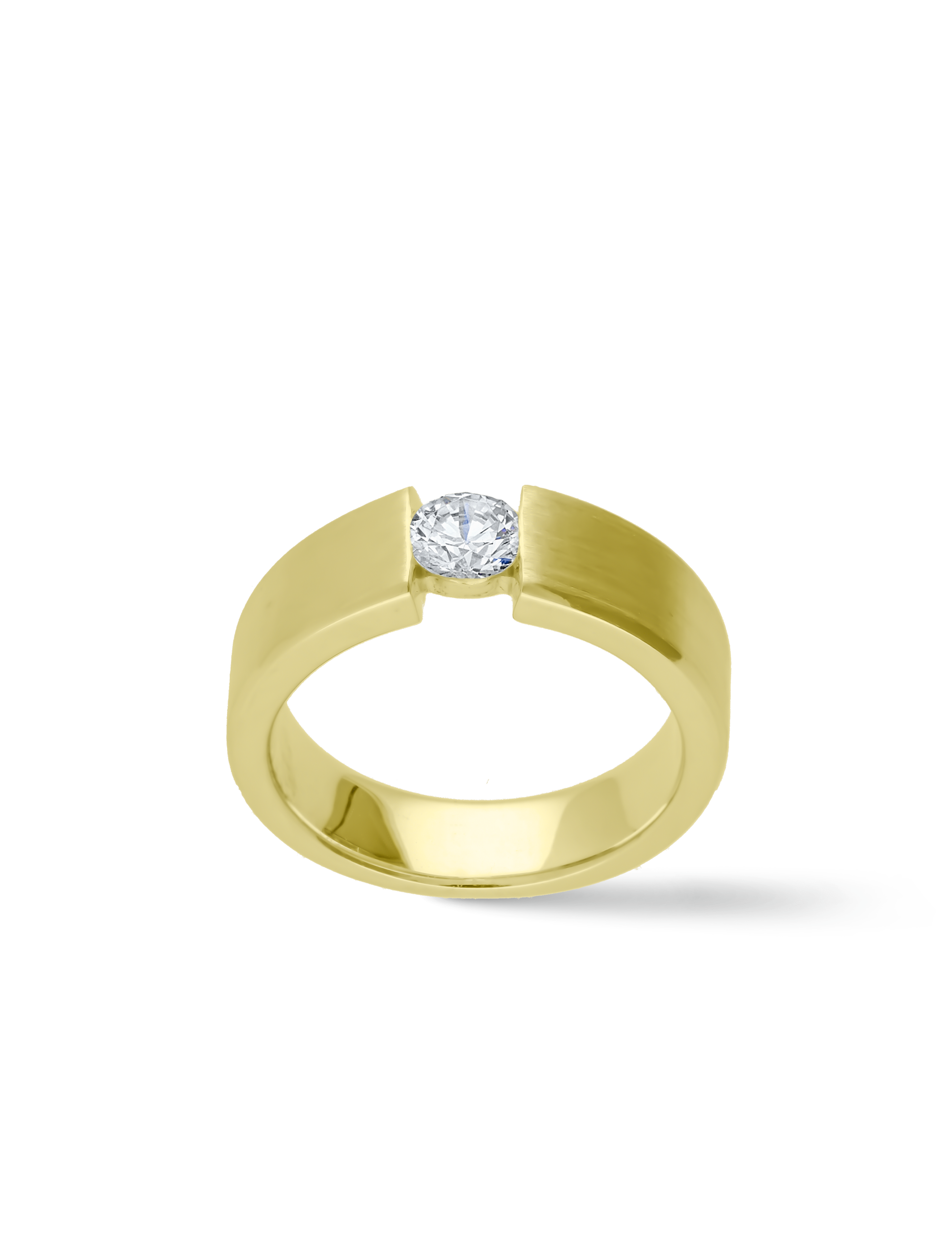 Premium Ring 585 Gelbgold mit Diamanten 0.40 Karat 17869_3