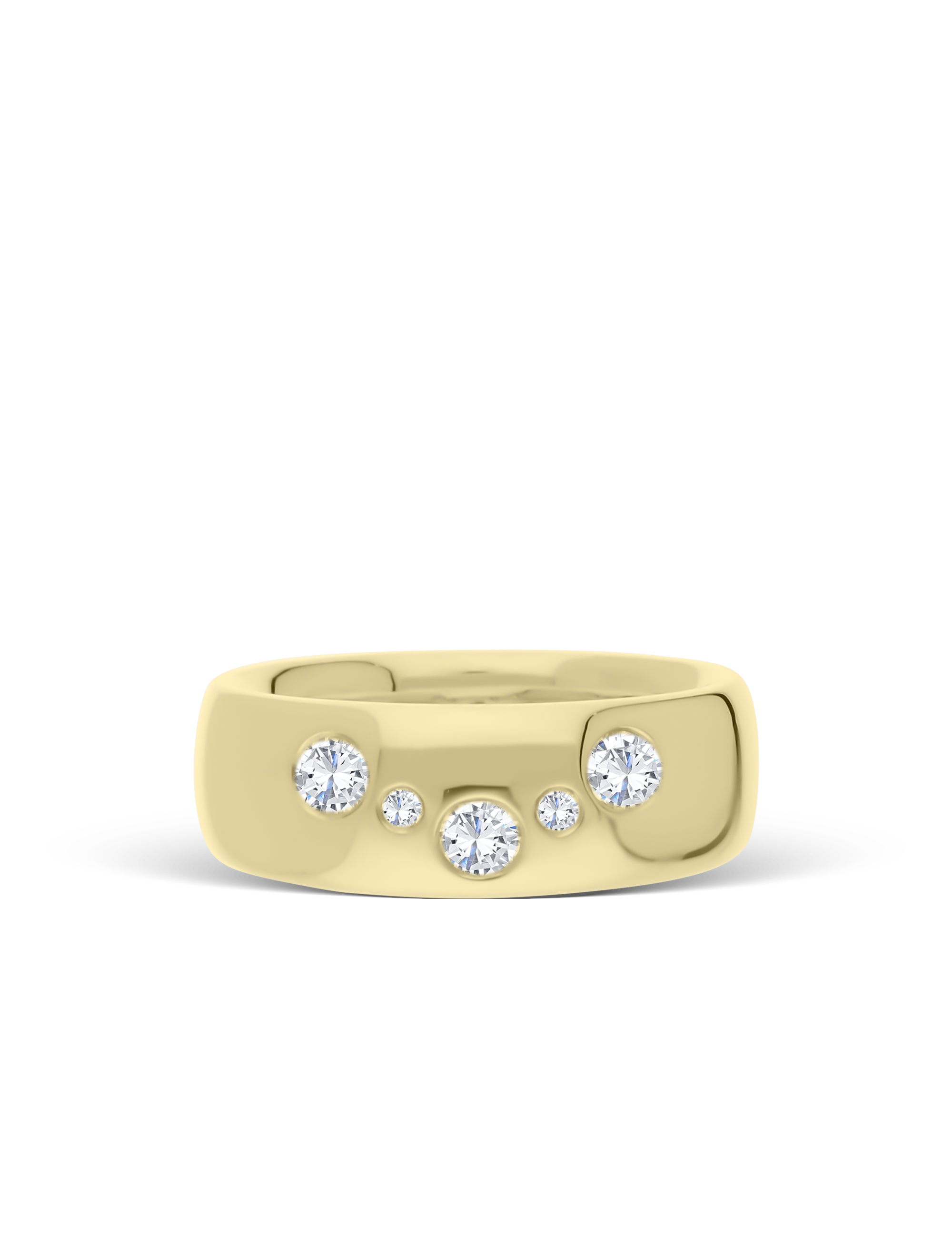 Premium Ring 585 Gelbgold mit Diamanten 0.415 Karat_15383_1