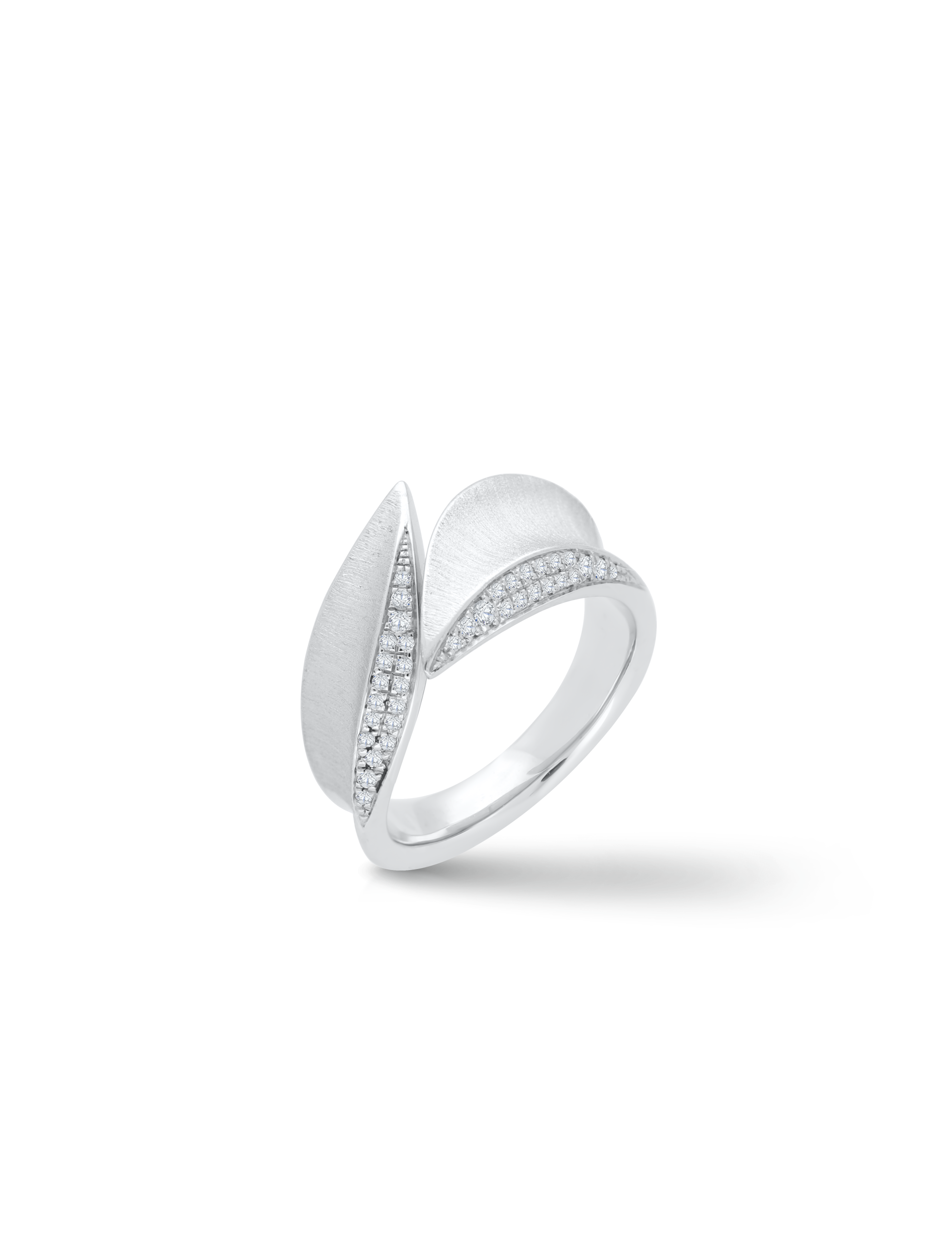 Premium Ring Weissgold mit Diamanten 0.11 Karat_17714_2