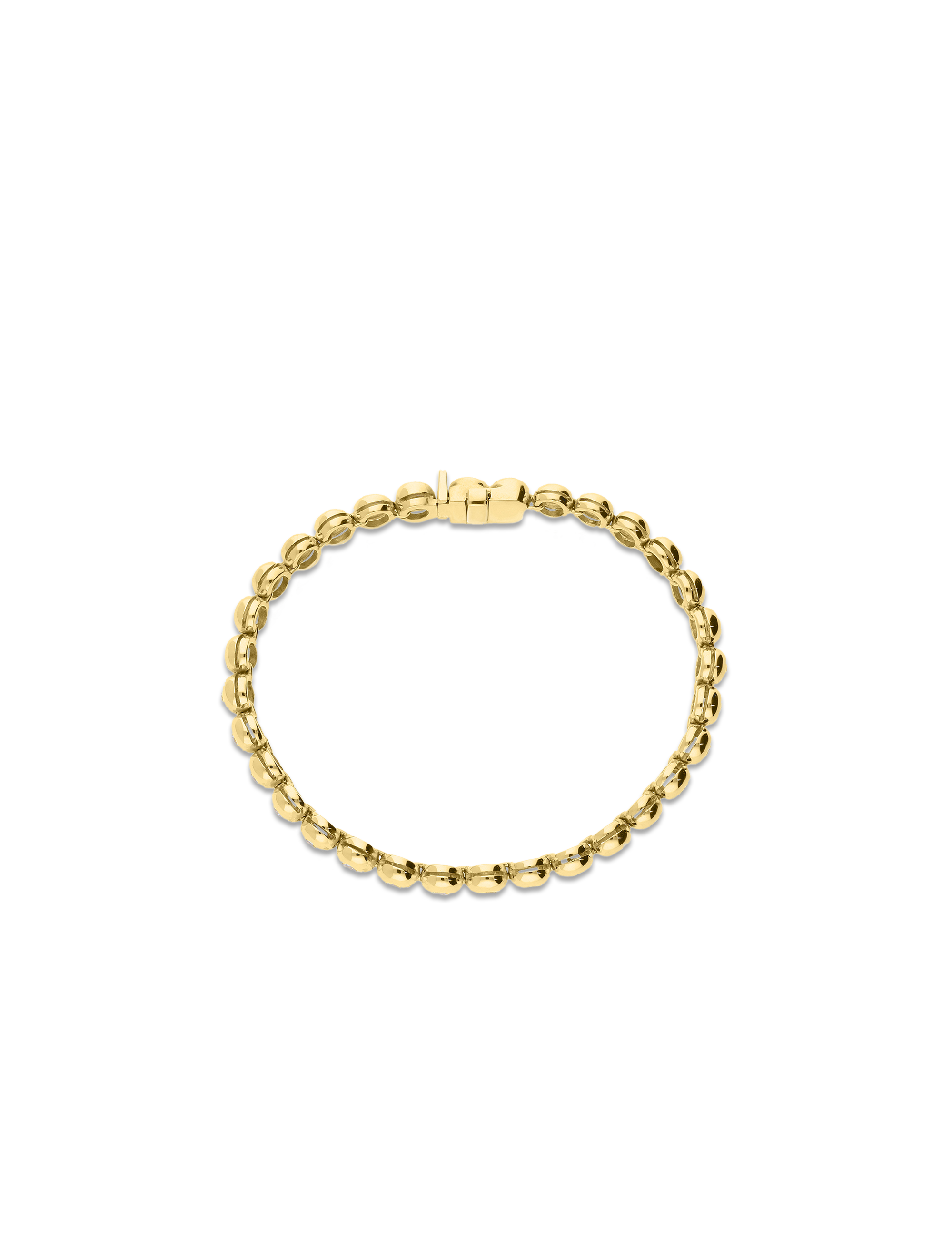 Premium Tennisarmband Gelbgold mit Diamanten 1.60 Karat_56233_2