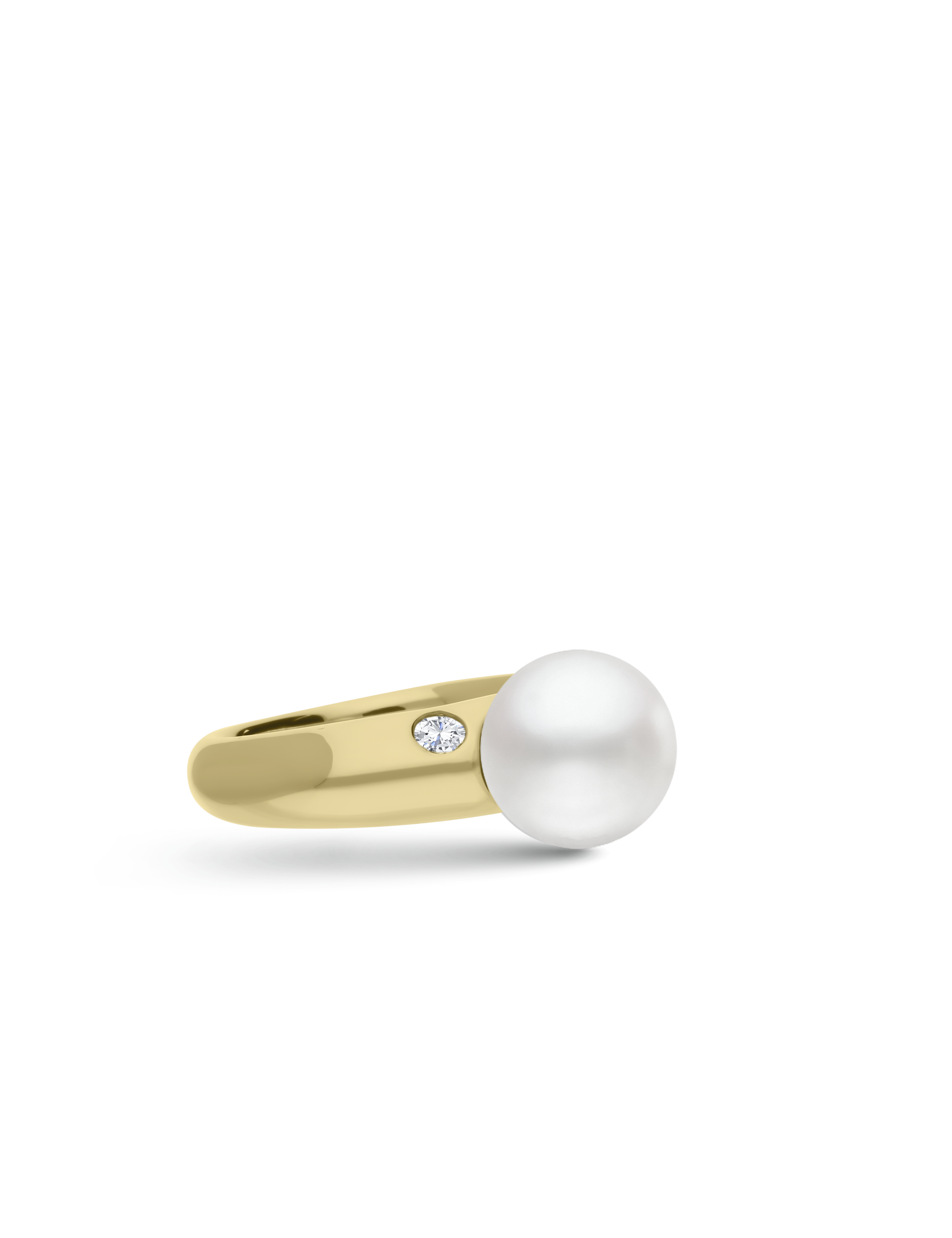 Ring 925 Silber goldplattiert mit Perle_16425_2