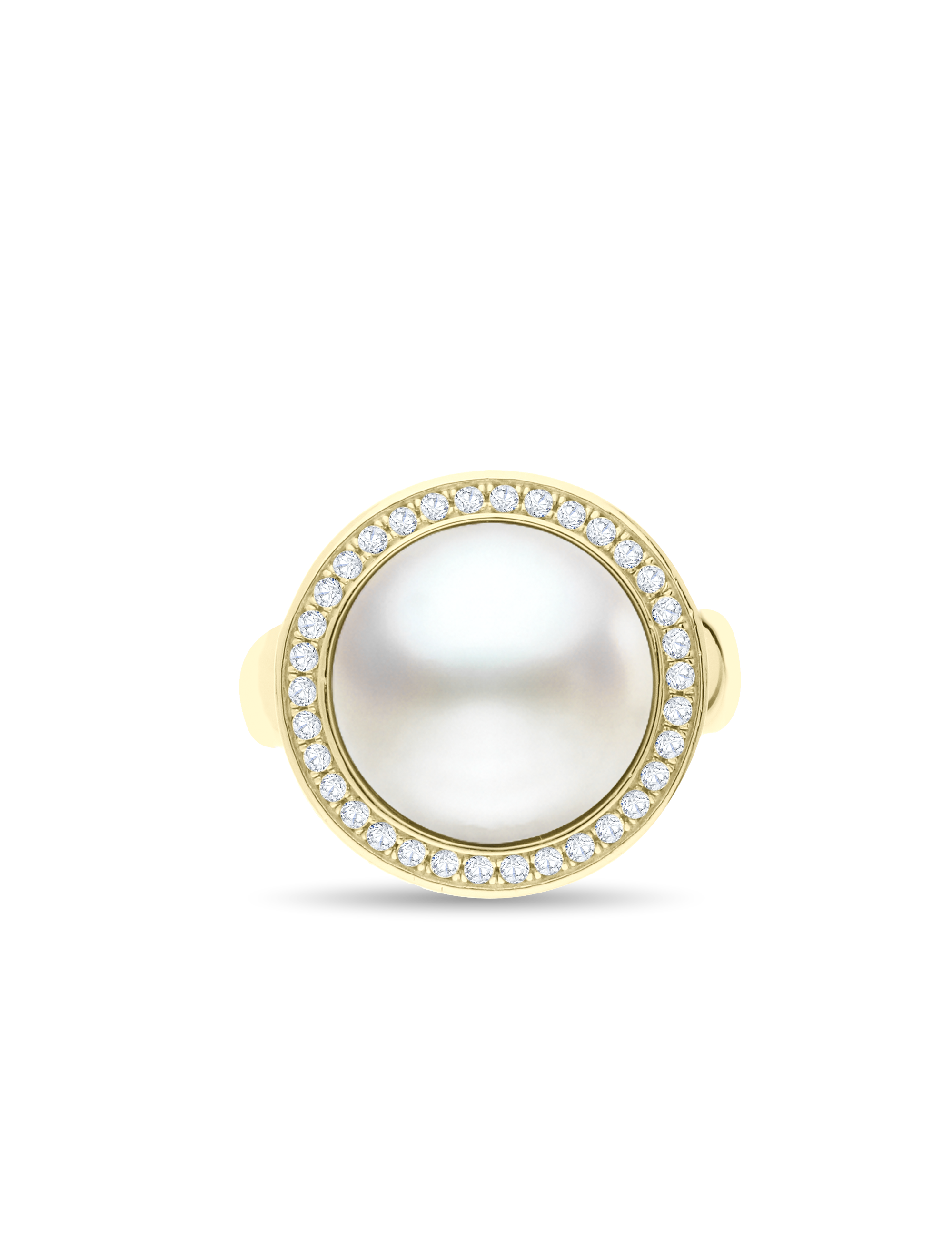 Ring 925 Silber goldplattiert mit Perle_16460_1