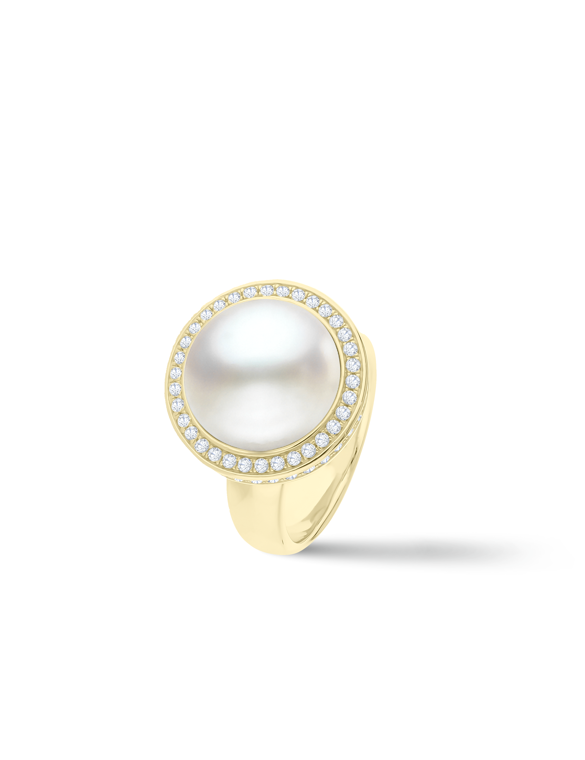 Ring 925 Silber goldplattiert mit Perle_16460_3