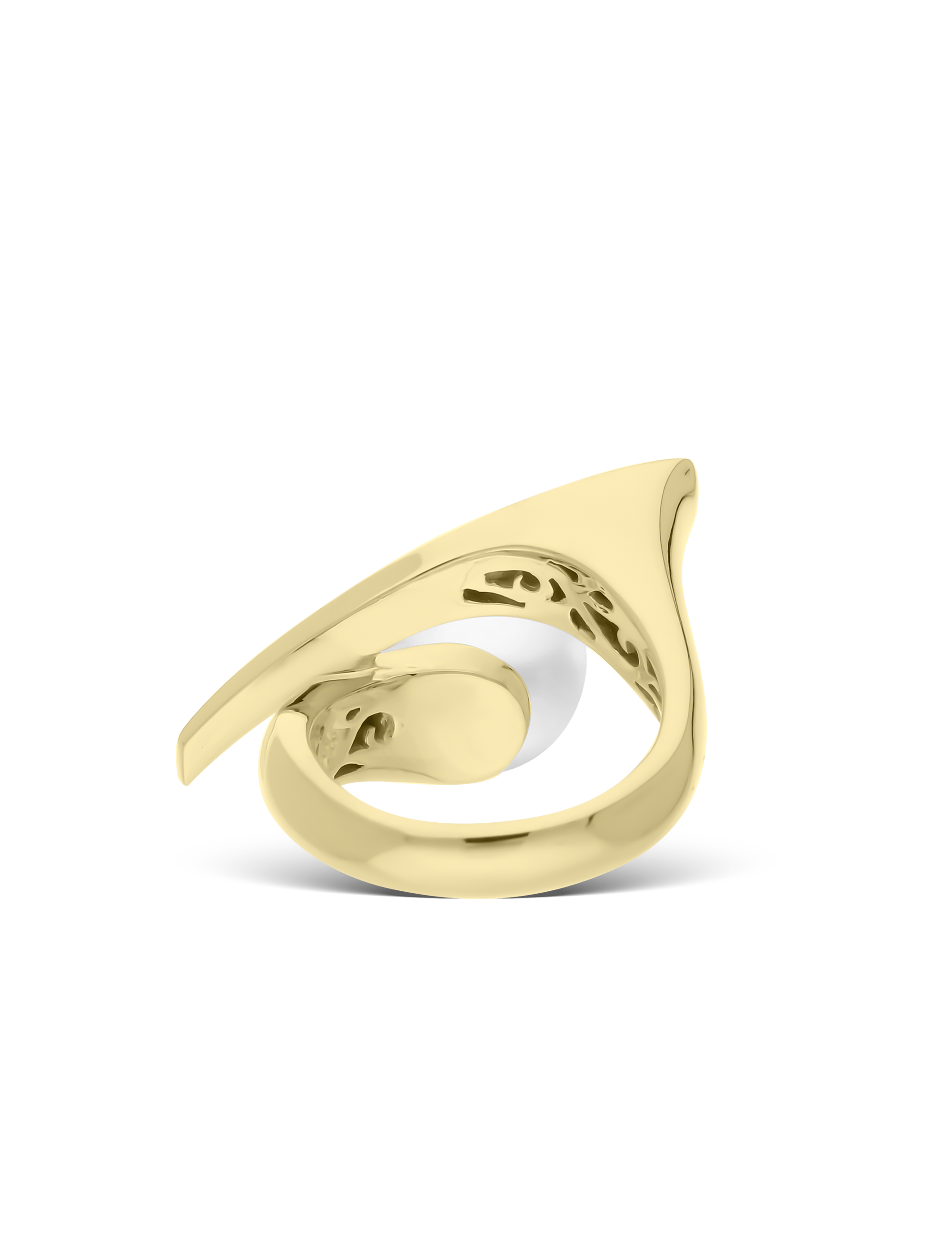 Ring 925 Silber goldplattiert mit Perle 12mm_15118_3