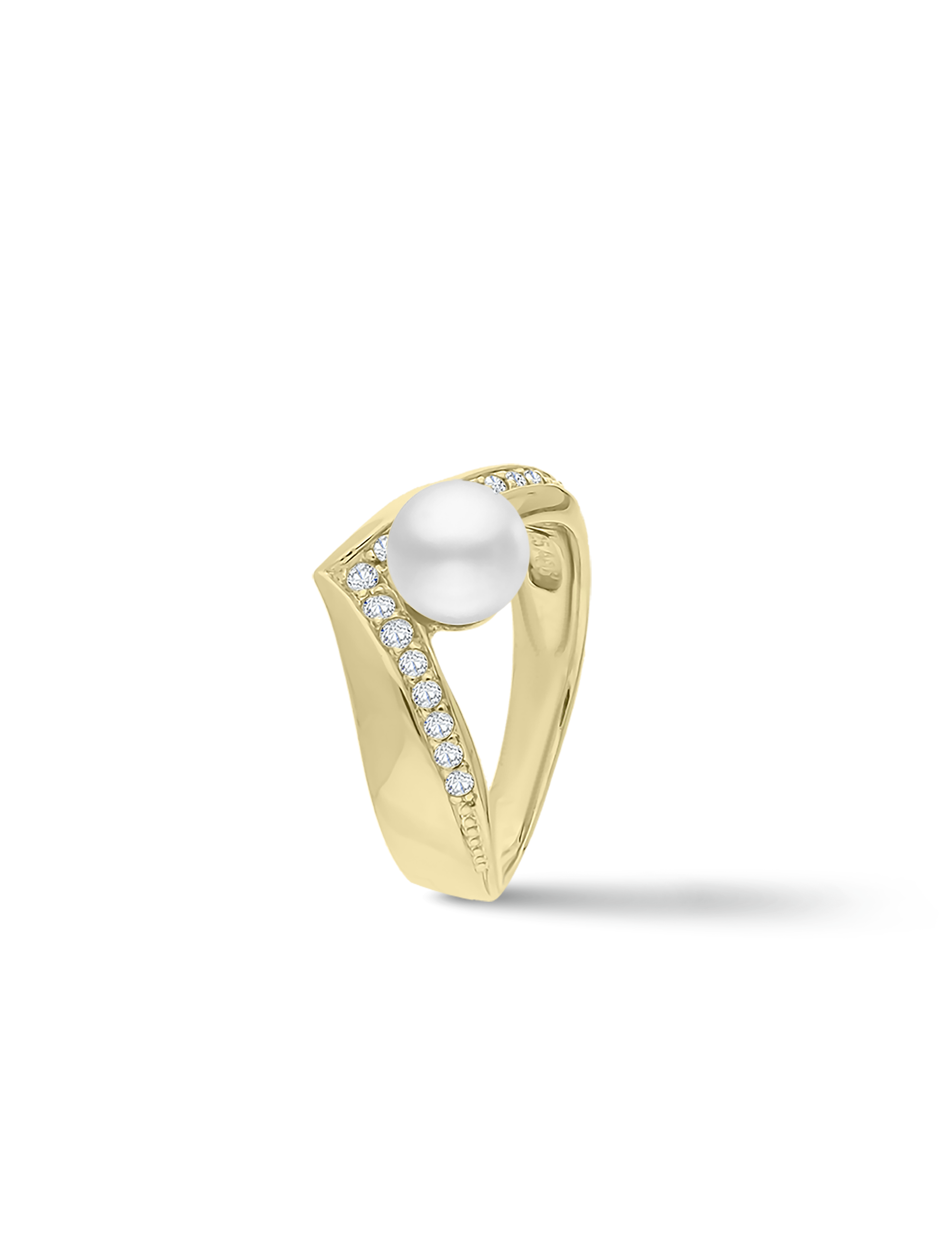 Ring 925 Silber goldplattiert mit Perle 7mm_16614_3
