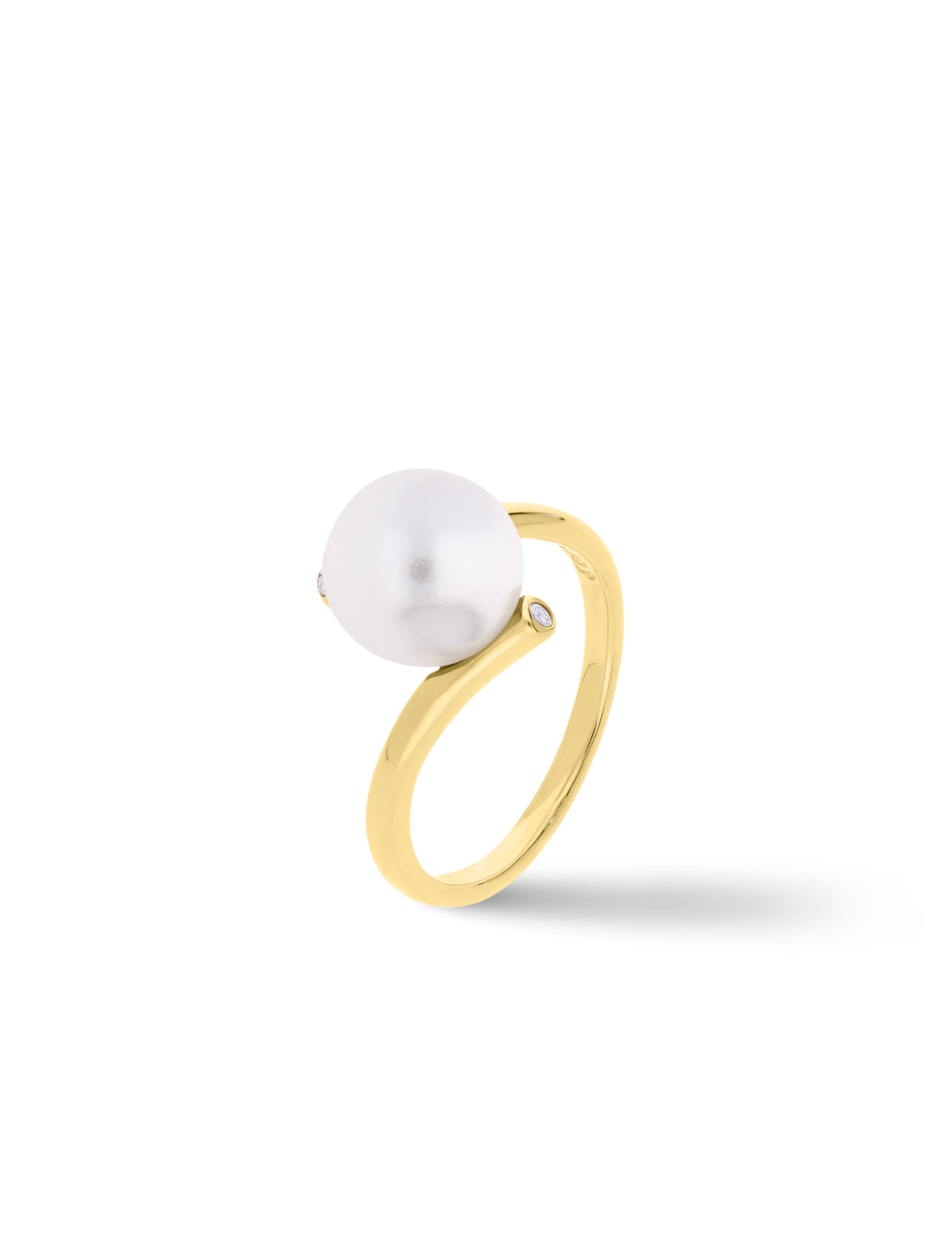 #Muschelkernperle_weiß