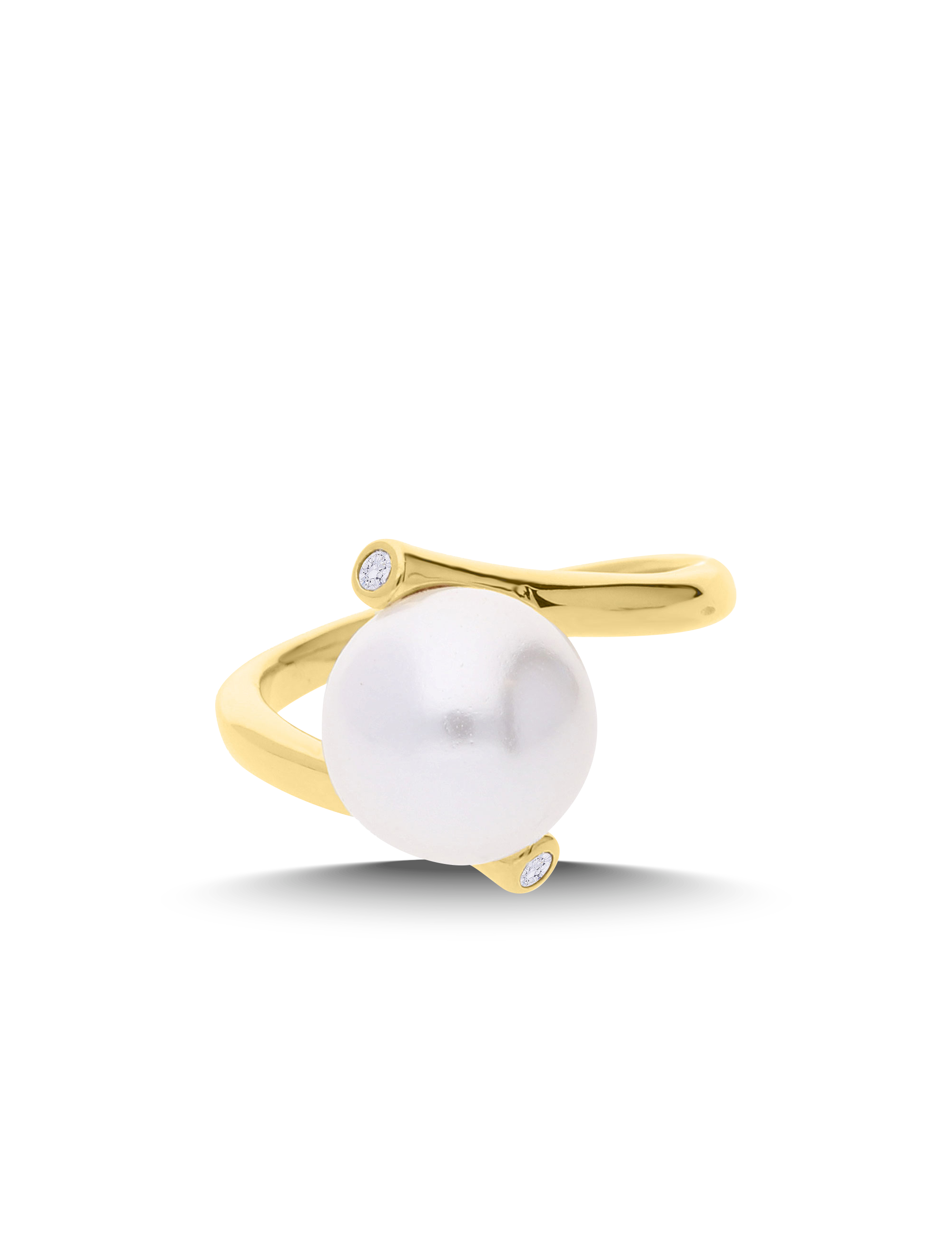 #Muschelkernperle_weiß