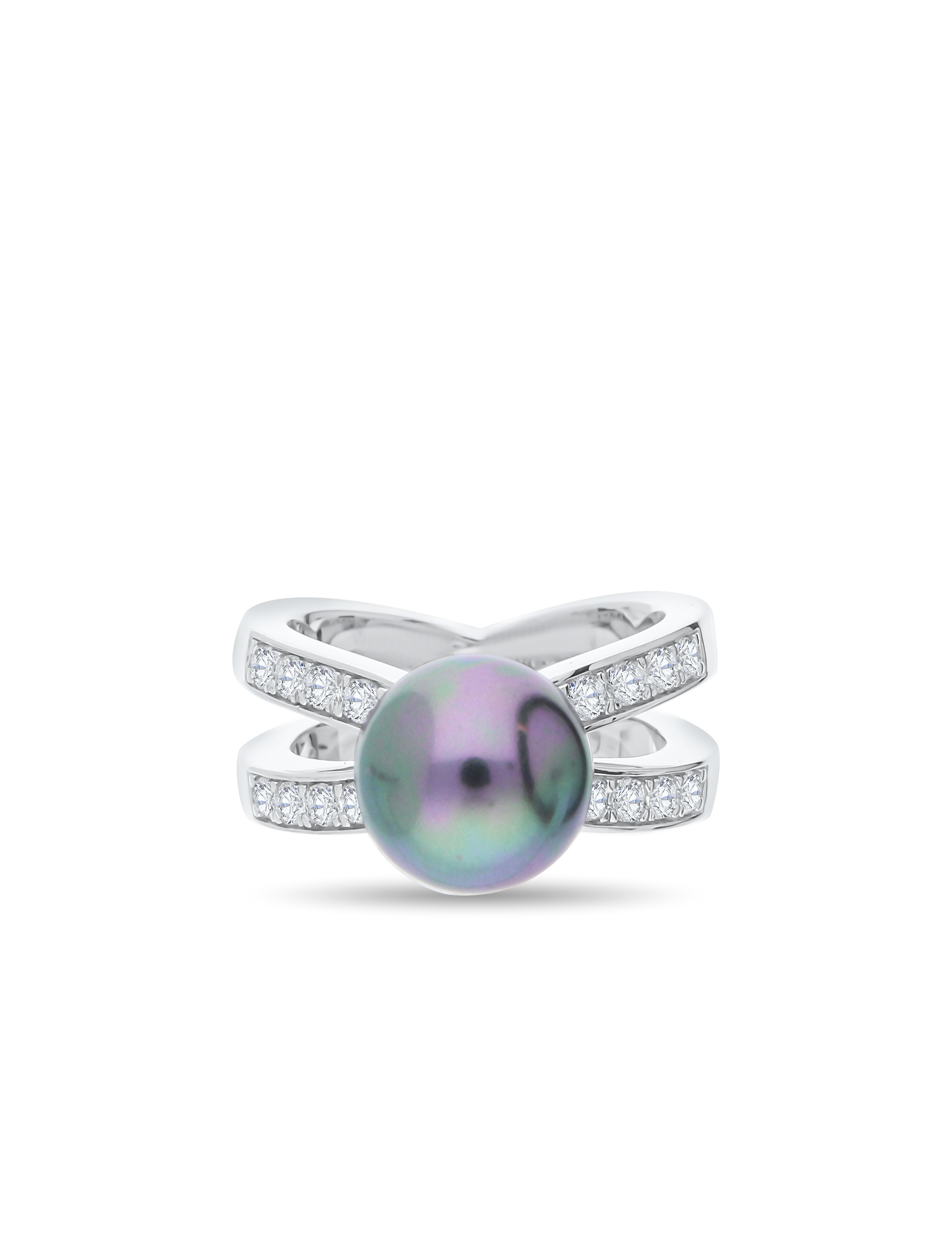 Ring 925 Silber rhodiniert mit Perle 10mm_16489_2