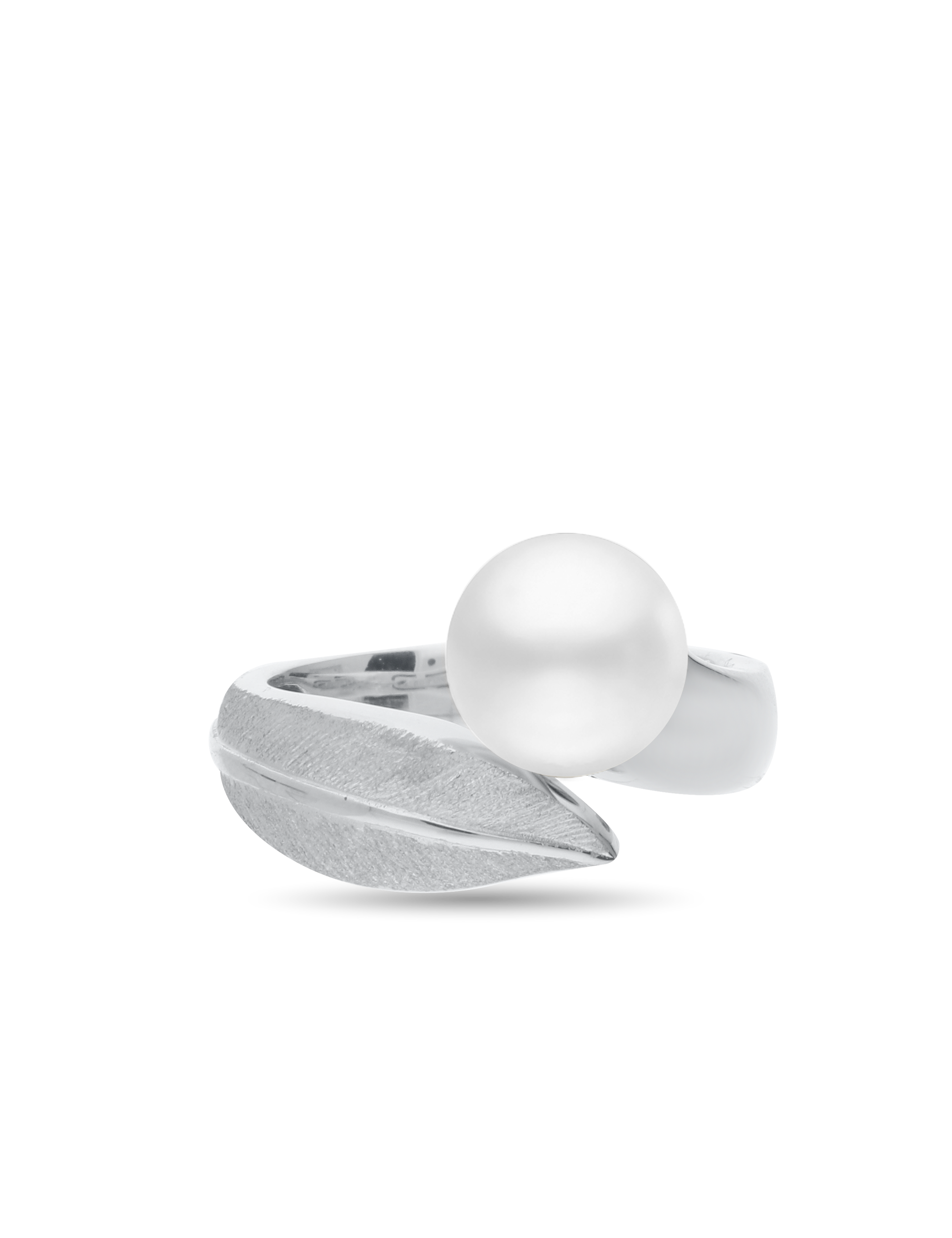 Ring 925 Silber rhodiniert mit Perle 9mm_17190_1