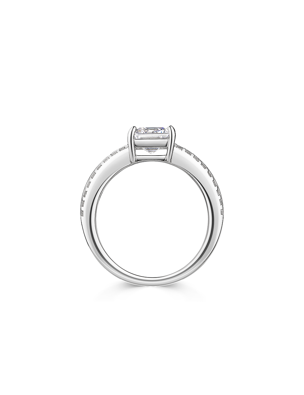 Ring 925 Silber rhodiniert mit Zirkonia 17233_2