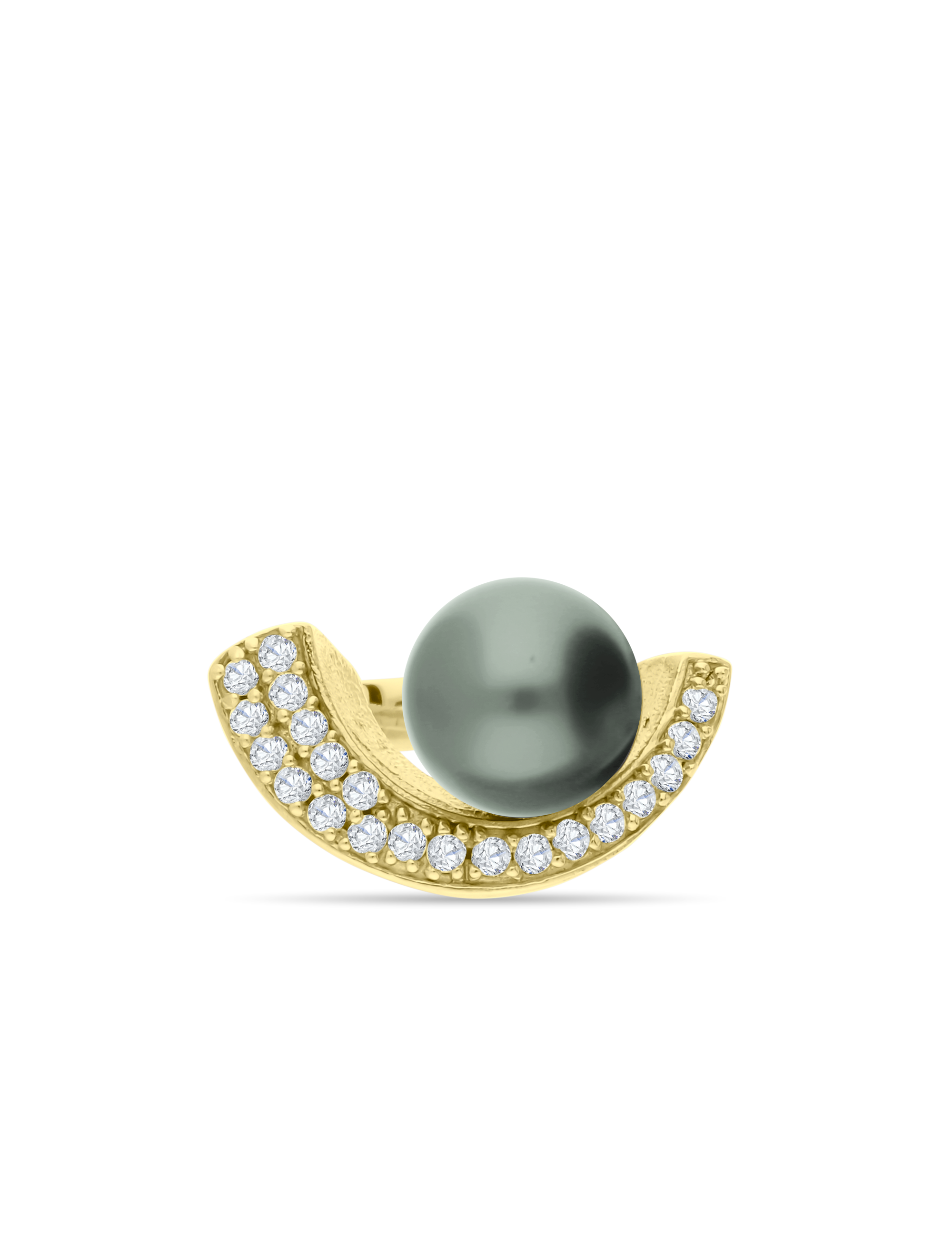 Ring 925 goldplattiert mit Perle 10mm_15685_2