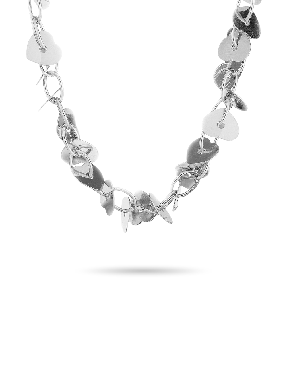 Silberarmband Herz